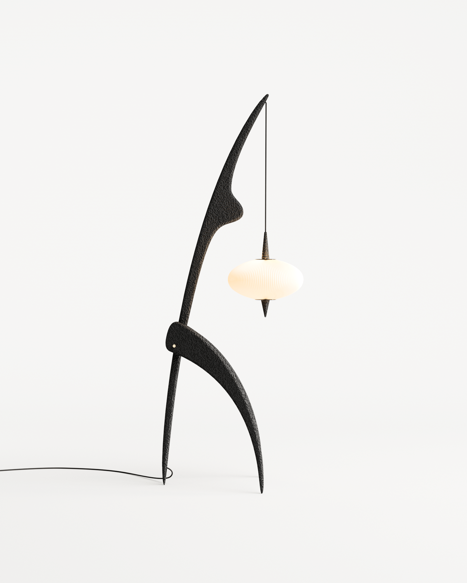La Mante Religieuse by Rispal x Lucas Castex, made of Wood and , Black version, picture 1