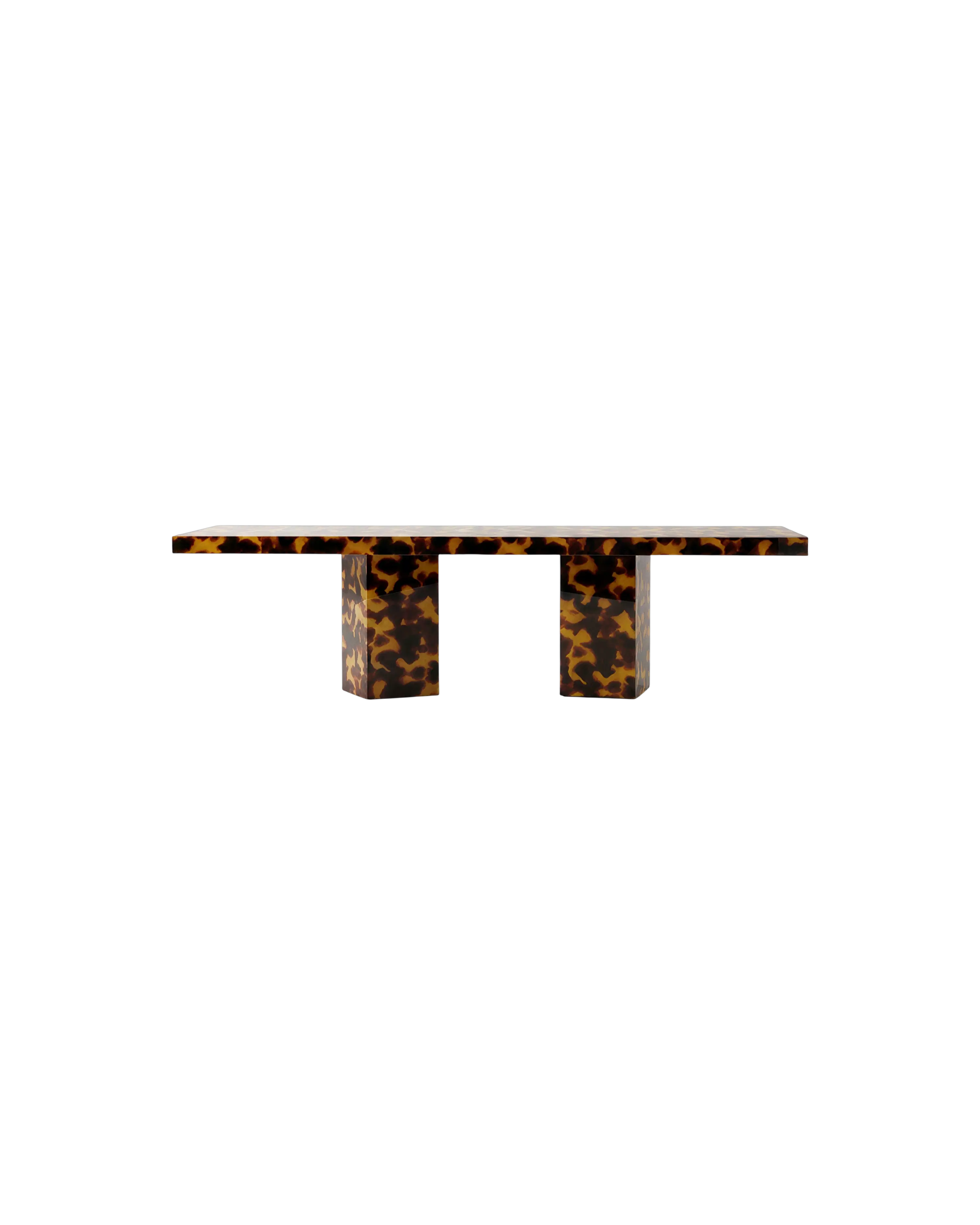 Maison Pierre Favresse Collection - Tortoise Table, Lacqued MDF