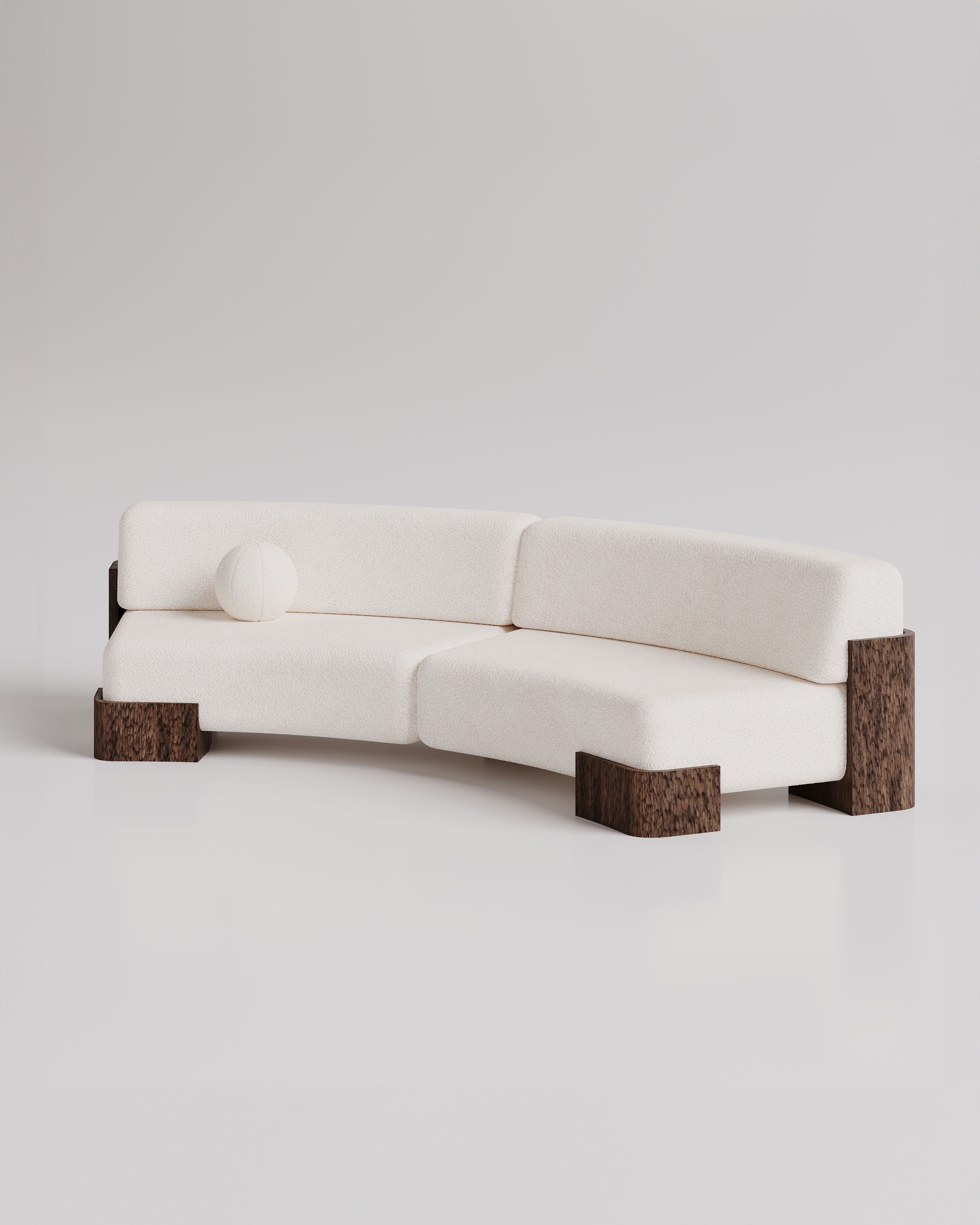 Curved Sofa, Manhattan Collection, Girodroux Delpy x Monde Singulier