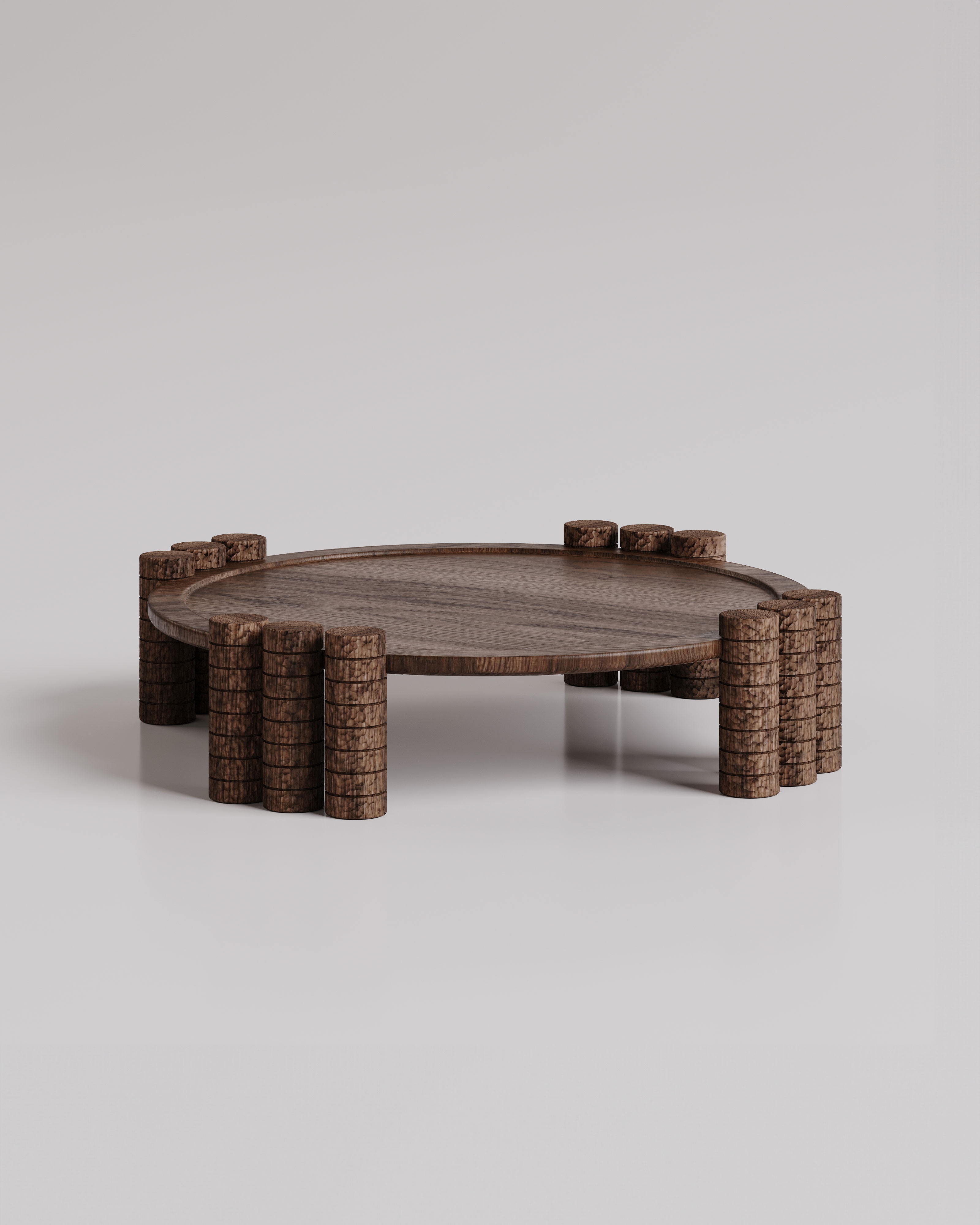 Round Coffee Table, Manhattan Collection, Girodroux Delpy x Monde Singulier