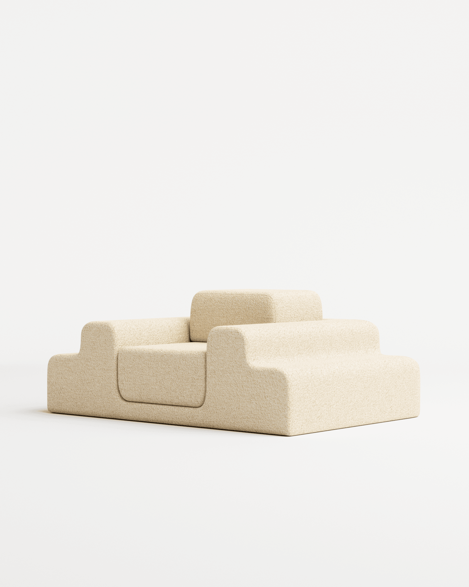 Médano by Estudio Persona, made of Velvet and , Bouclette version, picture 3