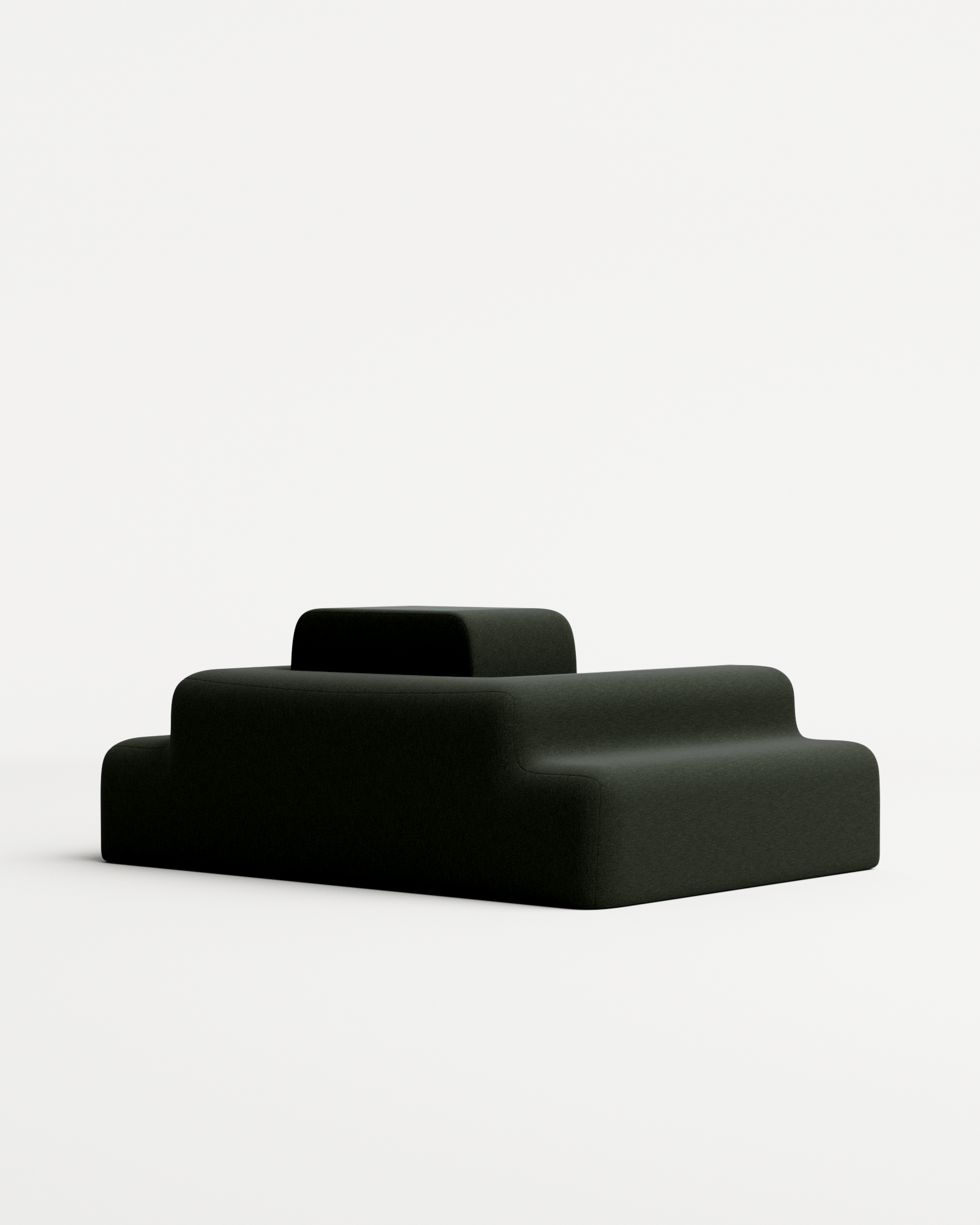 Médano by Estudio Persona, made of Velvet and , Forêt version, picture 1