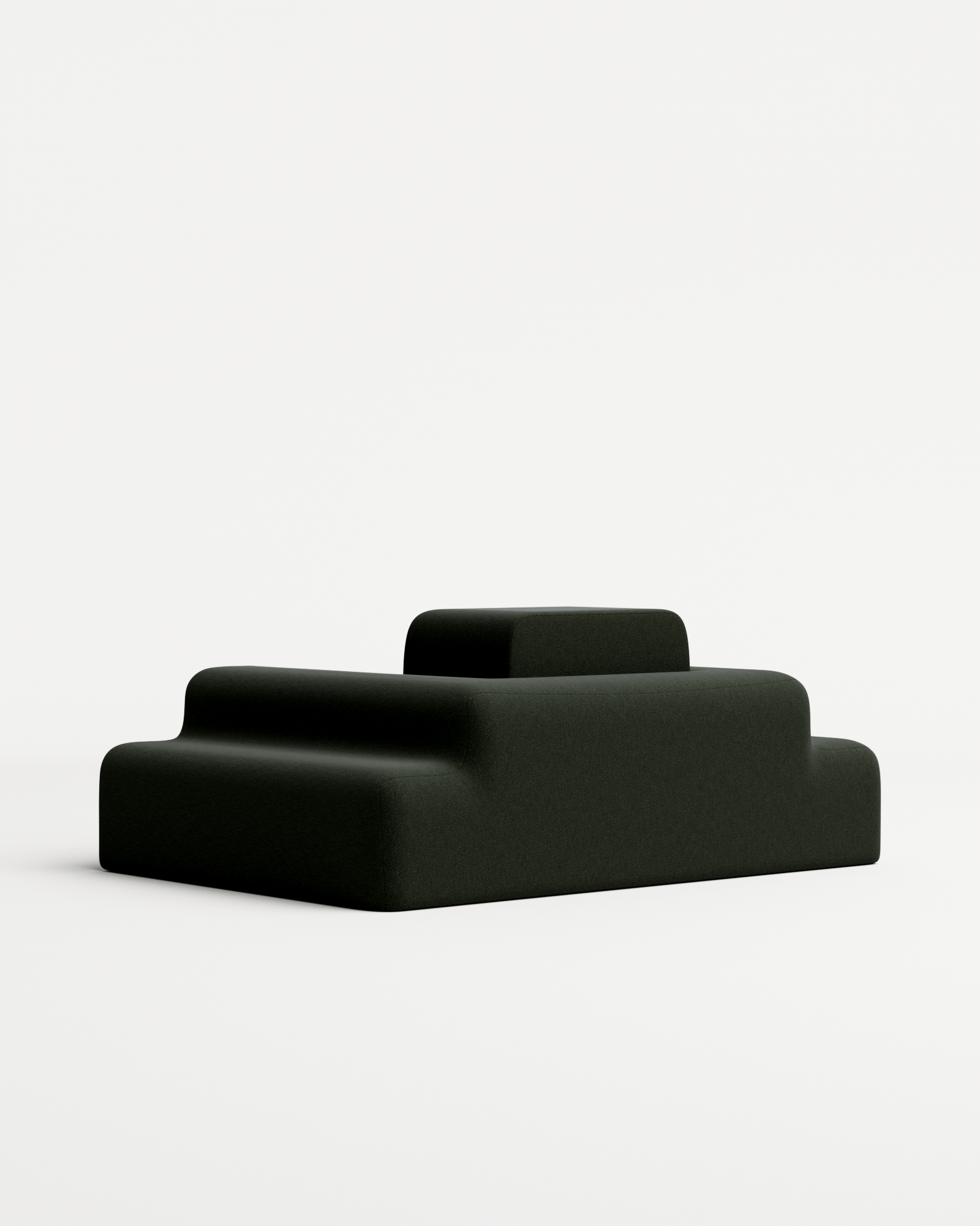 Médano by Estudio Persona, made of Velvet and , Forêt version, picture 2