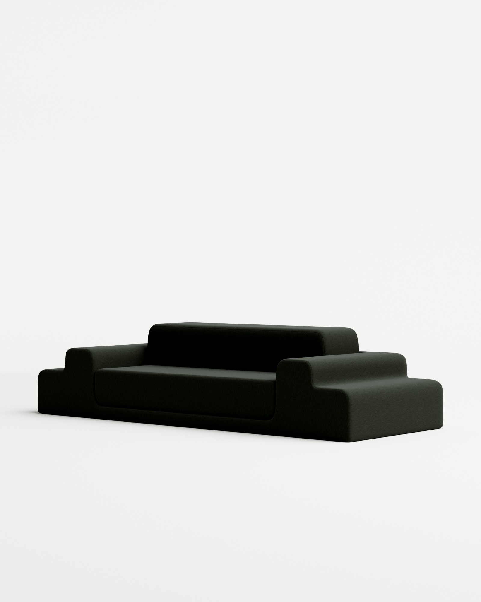 Médano by Estudio Persona, made of Velvet and , Forêt version, picture 3