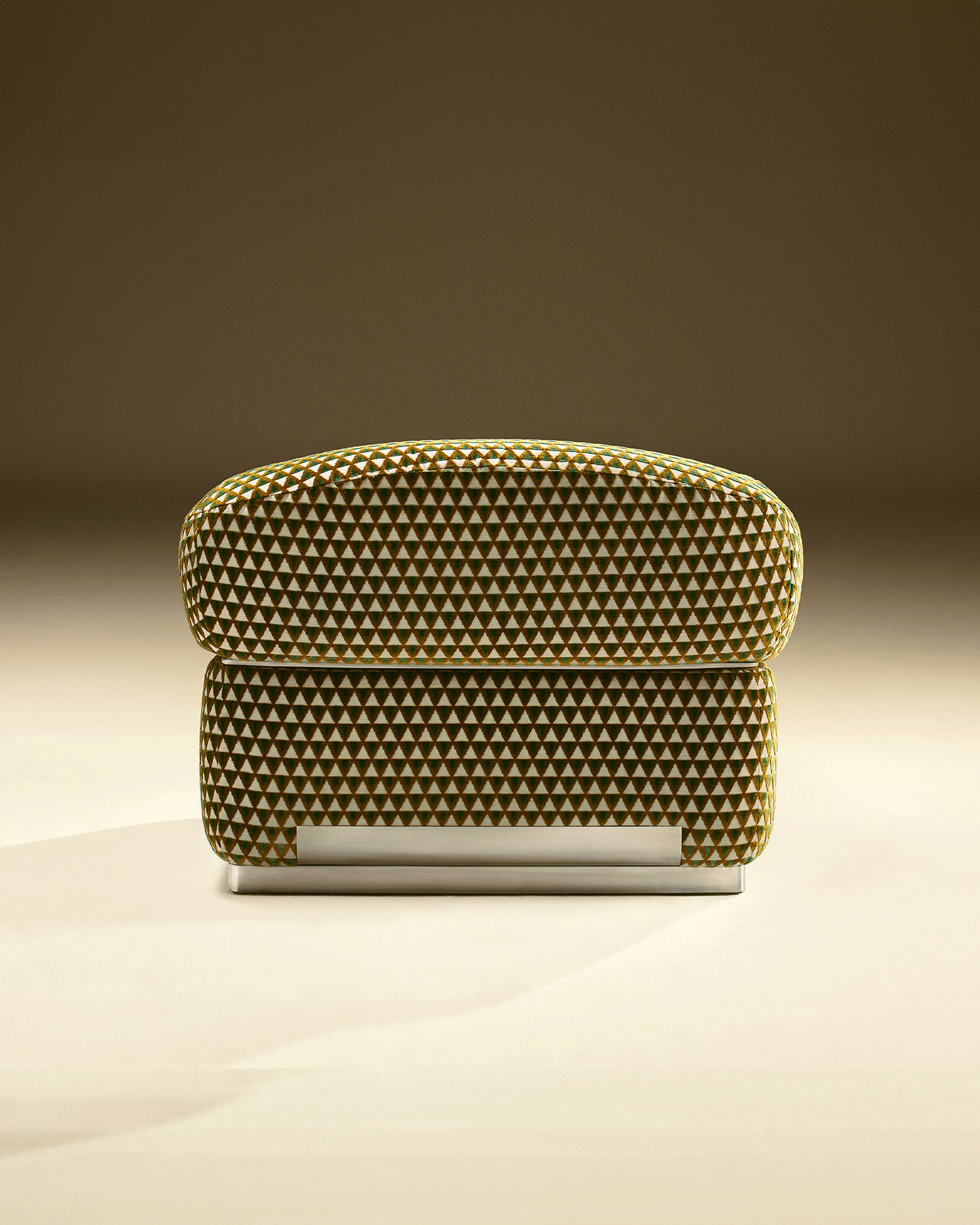 Mise En Scène by Tatjana von Stein, made of Brushed Stainless Steel and , Green Patterned version, picture 4