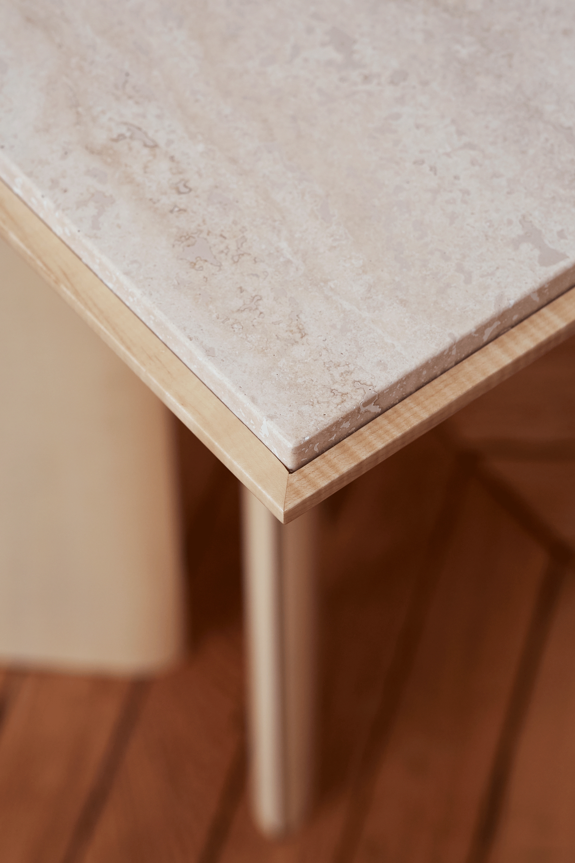 Mise En Scène by Tatjana von Stein, made of Marble and , Waved Sycamore version, picture 5