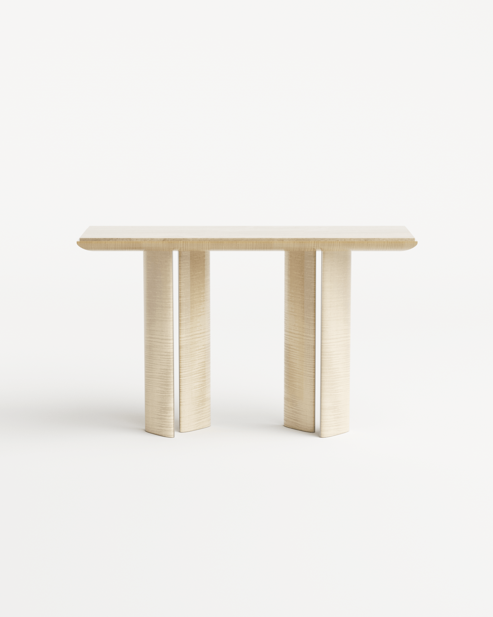 Mise En Scène by Tatjana von Stein, made of Marble and , Waved Sycamore version, picture 1