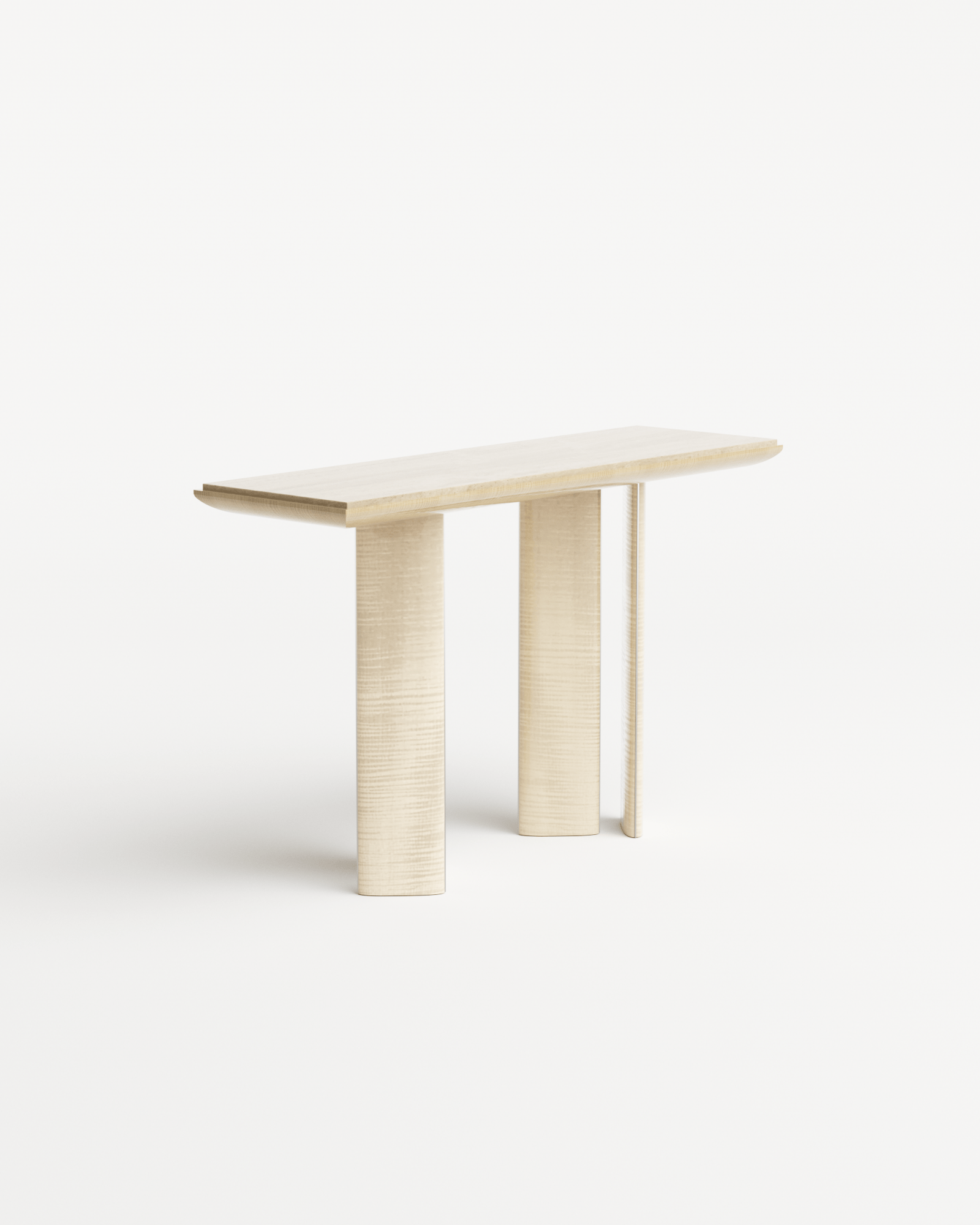 Mise En Scène by Tatjana von Stein, made of Marble and , Waved Sycamore version, picture 2