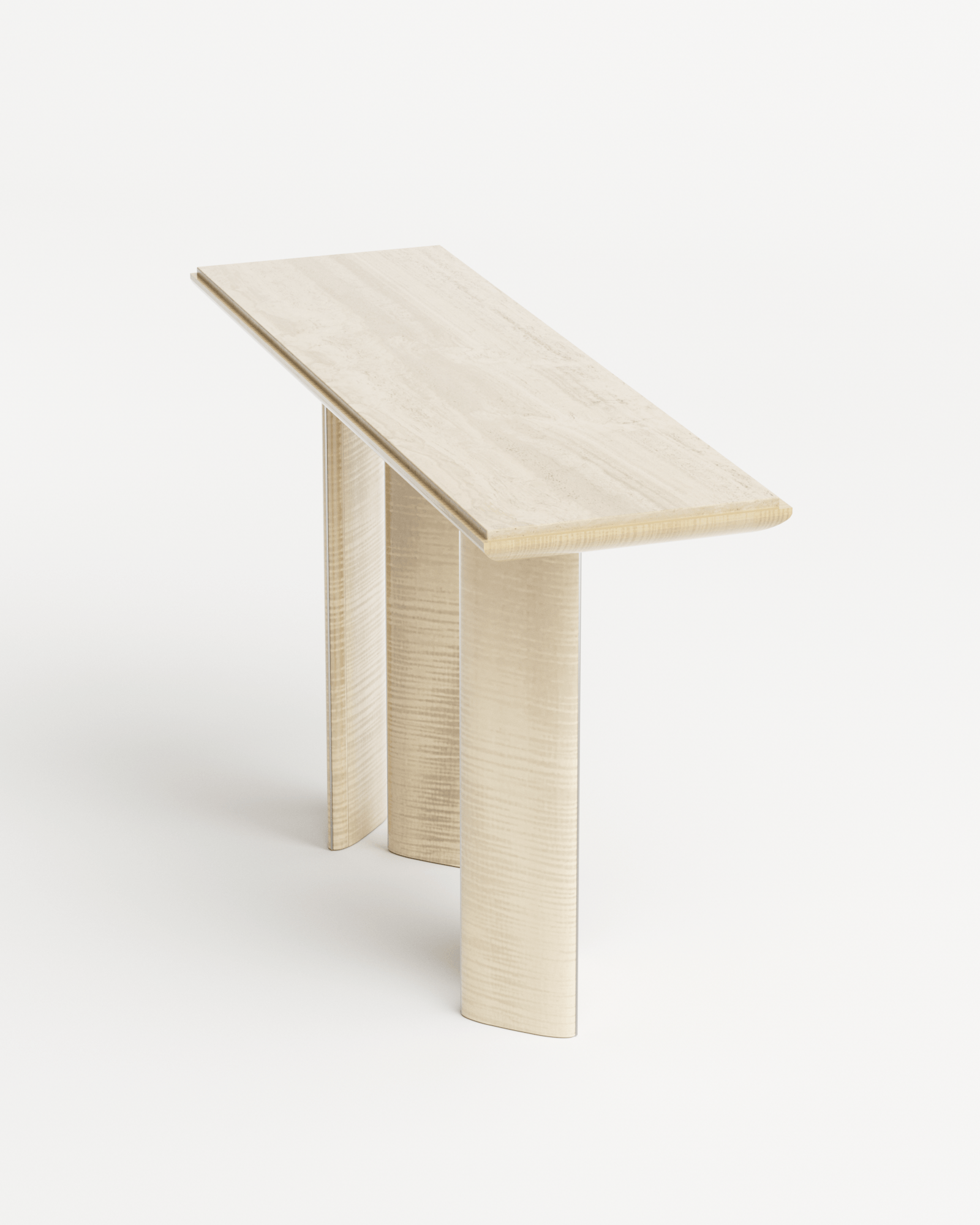 Mise En Scène by Tatjana von Stein, made of Marble and , Waved Sycamore version, picture 4