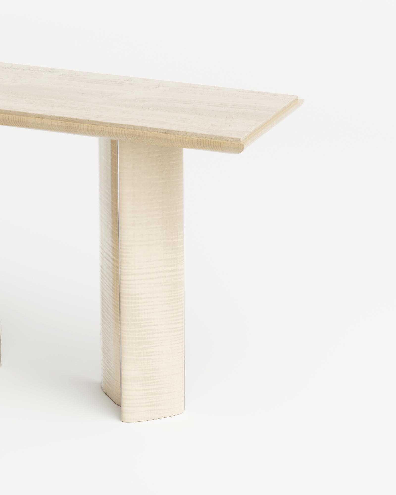 Mise En Scène by Tatjana von Stein, made of Marble and , Waved Sycamore version, picture 3
