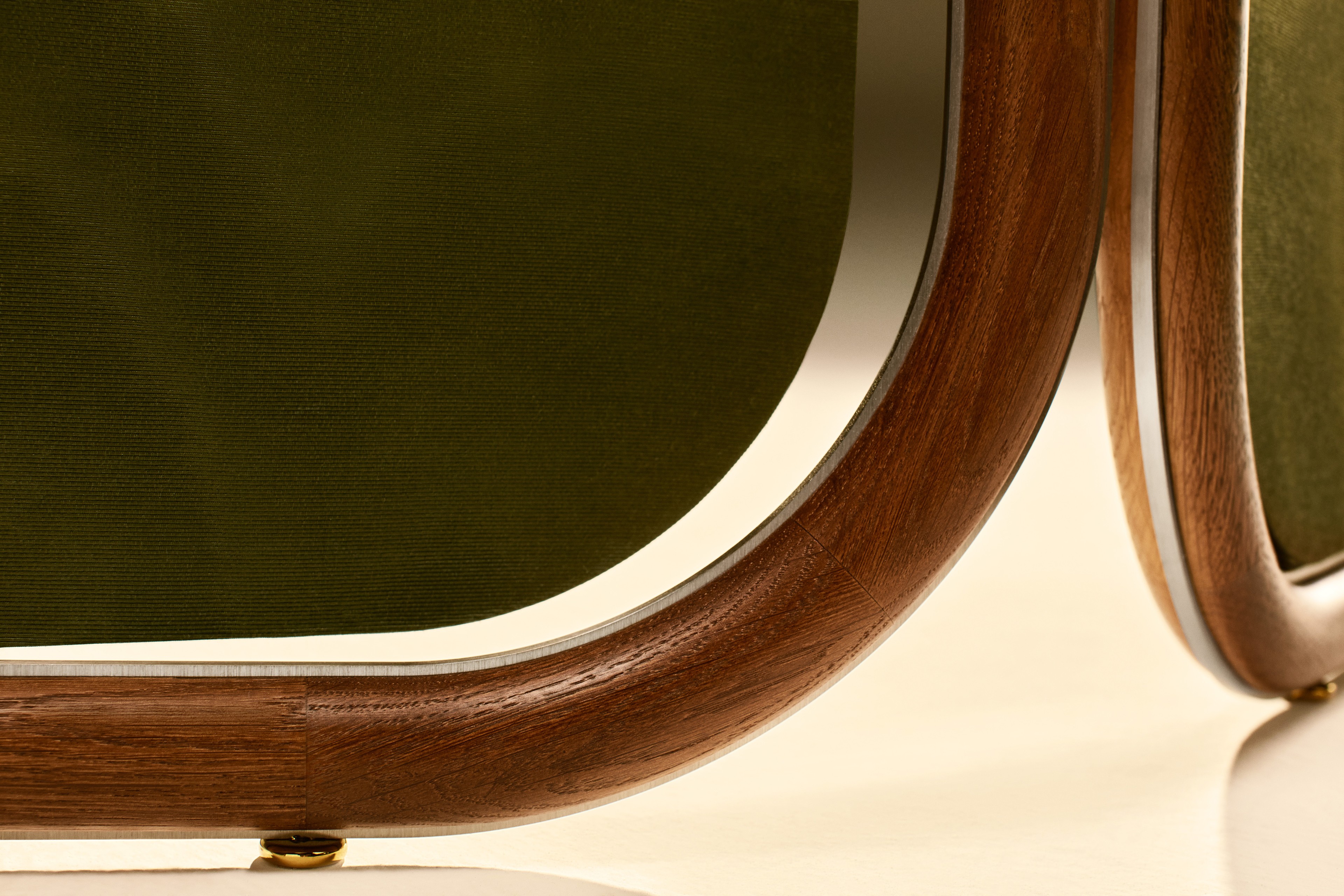 Mise En Scène by Tatjana von Stein, made of Upholstery and Wood, Honey Oak version, picture 3