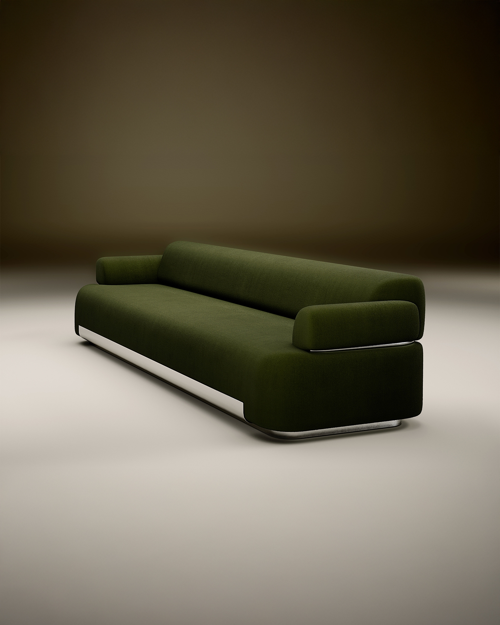 Mise En Scène by Tatjana von Stein, made of Velvet and Steel, Green version, picture 2