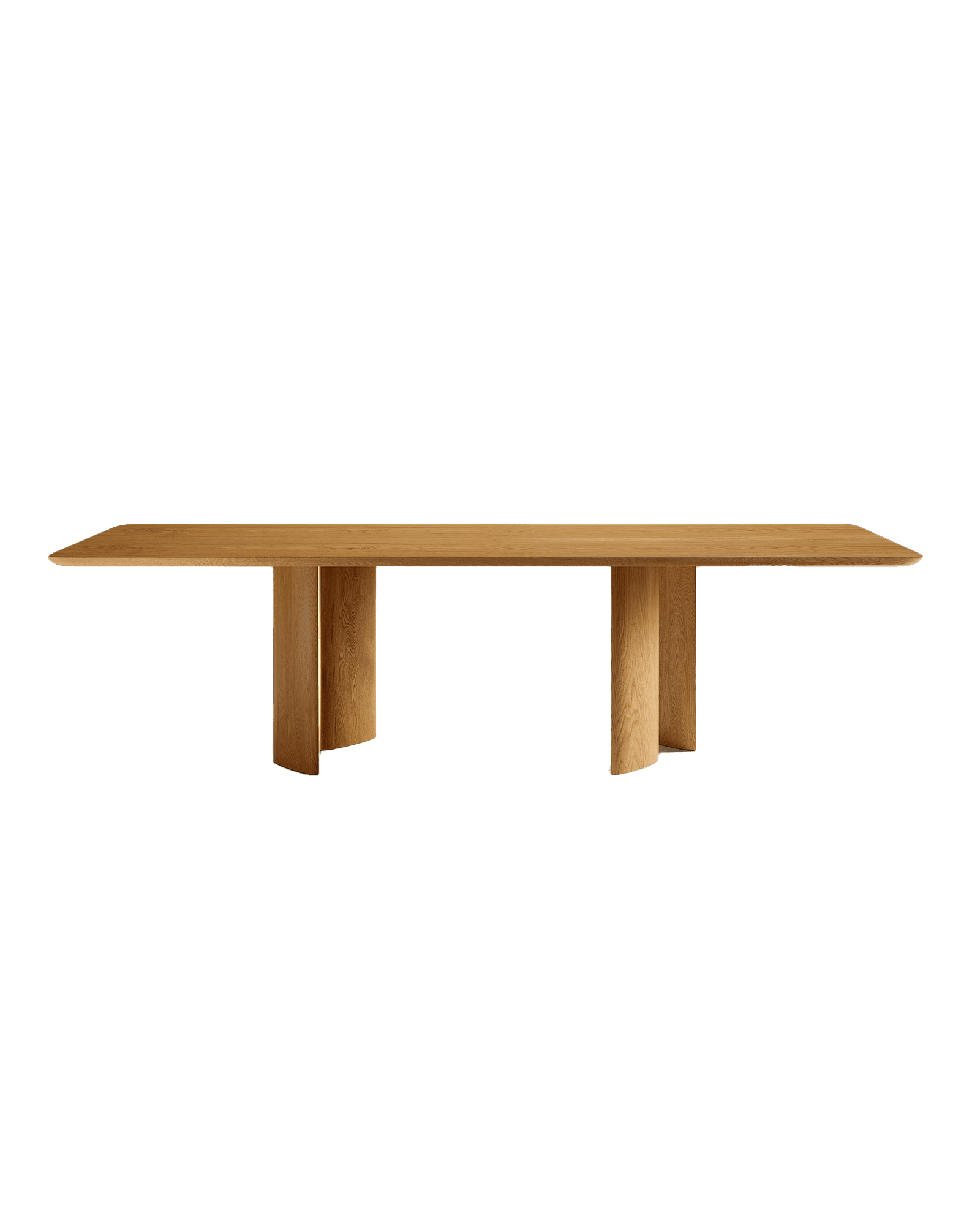 Wood Dining Table by Tatjana von Stein - solid oak dining table, Mise en Scène collection