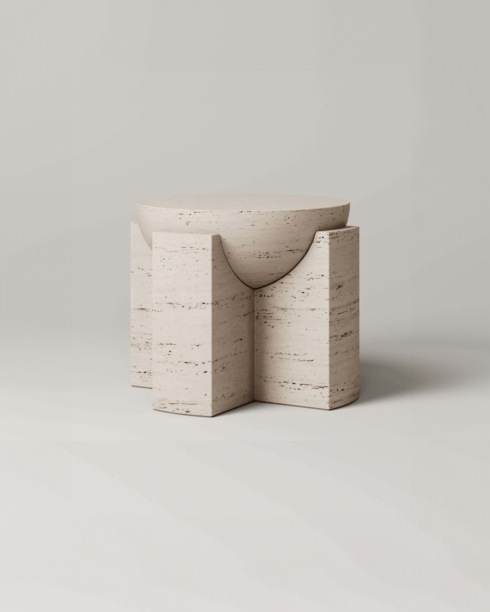 Monolith Collection by Monolith, made of Travertin and , Travertine version, picture 1