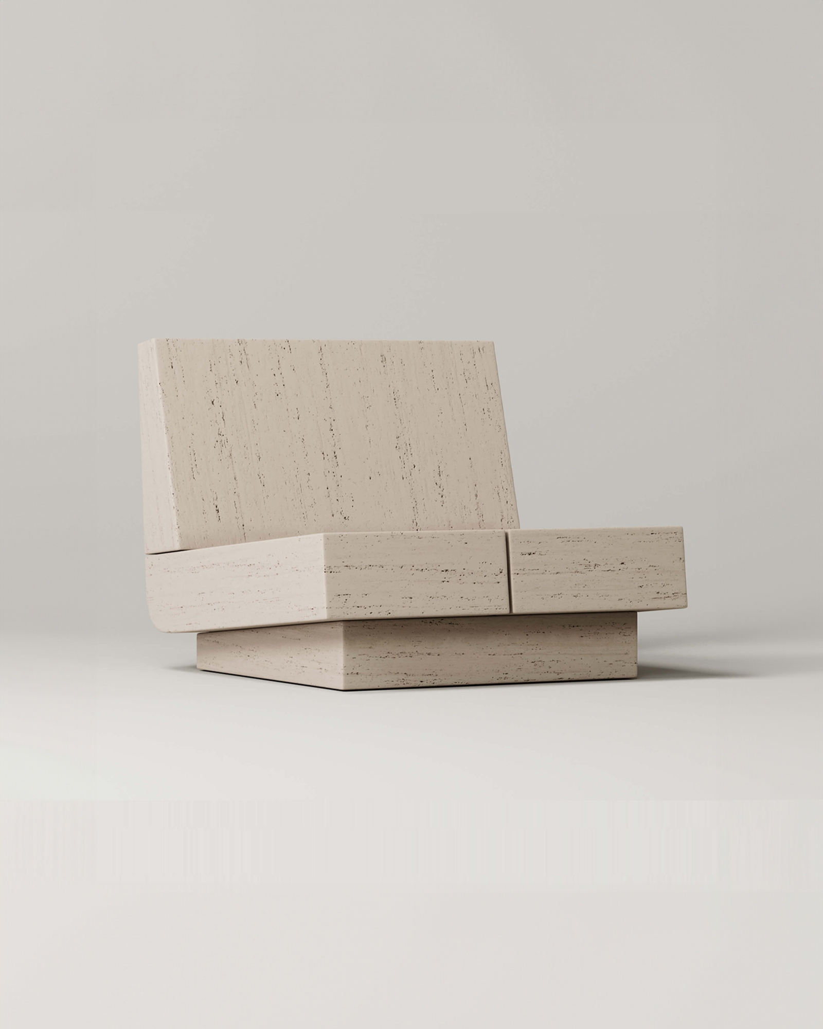 Monolith Collection by Monolith, made of Travertin and , Travertine version, picture 1