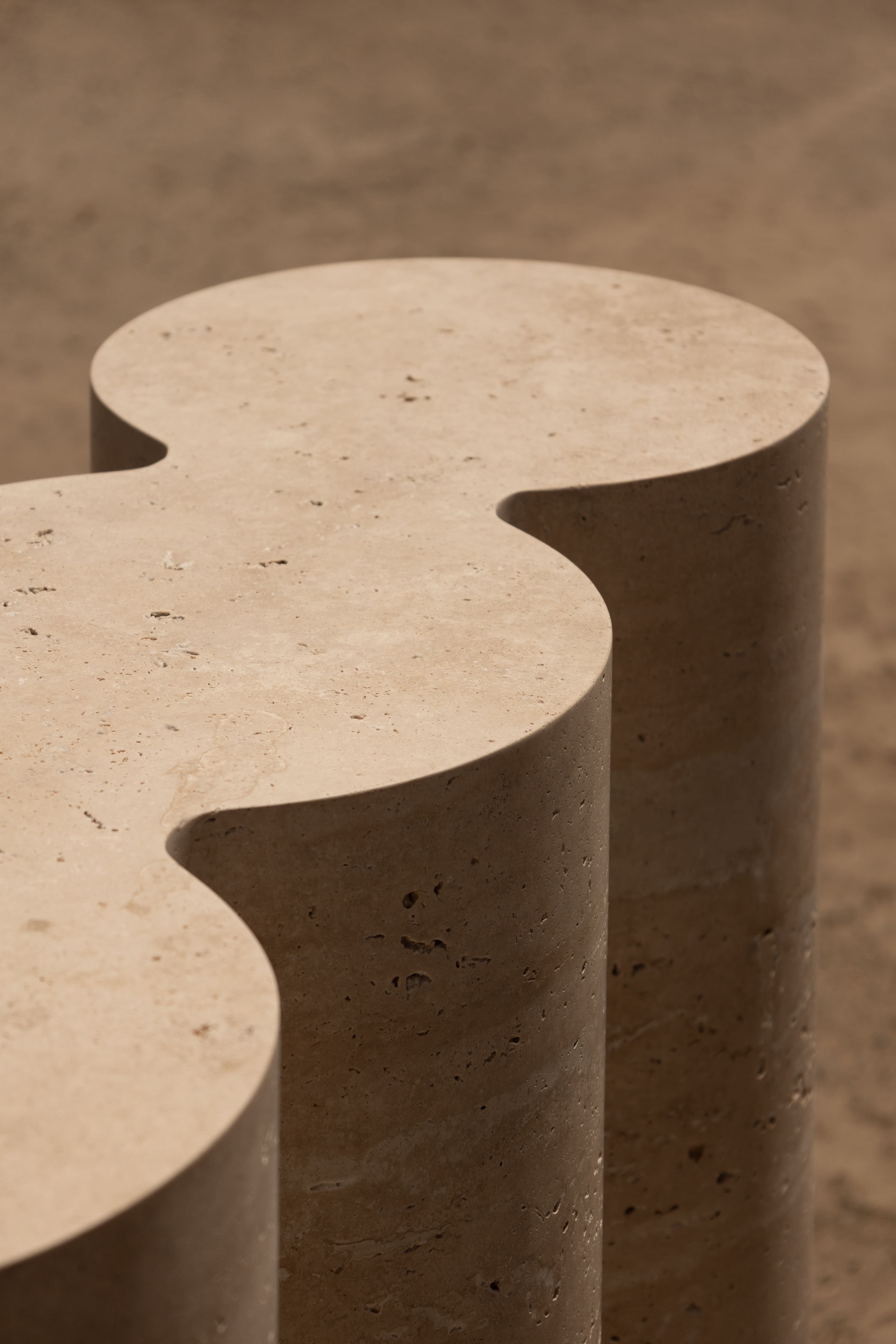 Monolith Collection by Monolith, made of Travertin and , Travertine version, picture 2
