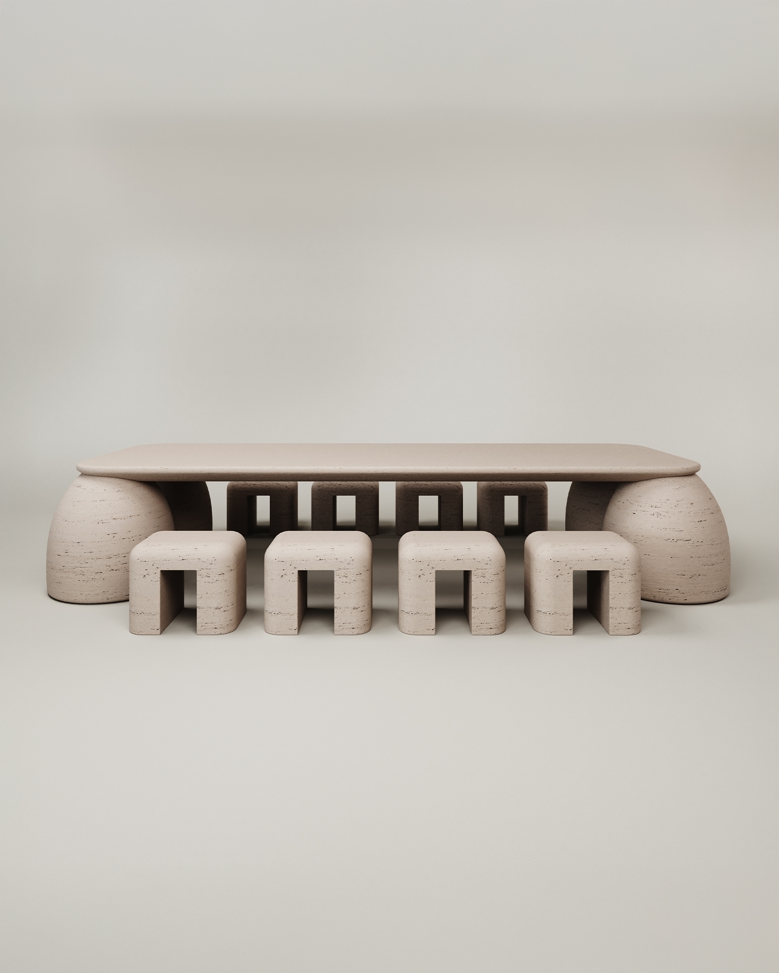 M18 Dining Table, Monolith Collection, Monolith