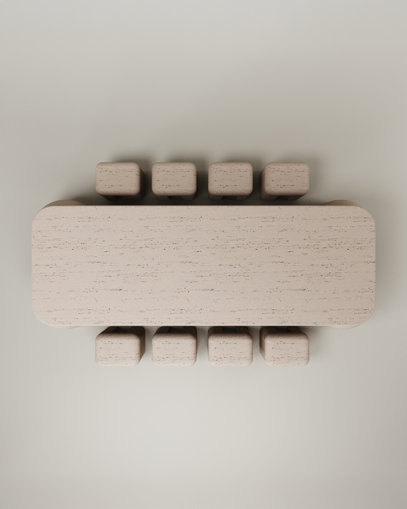 M18 Dining Table, Monolith Collection, Monolith 03