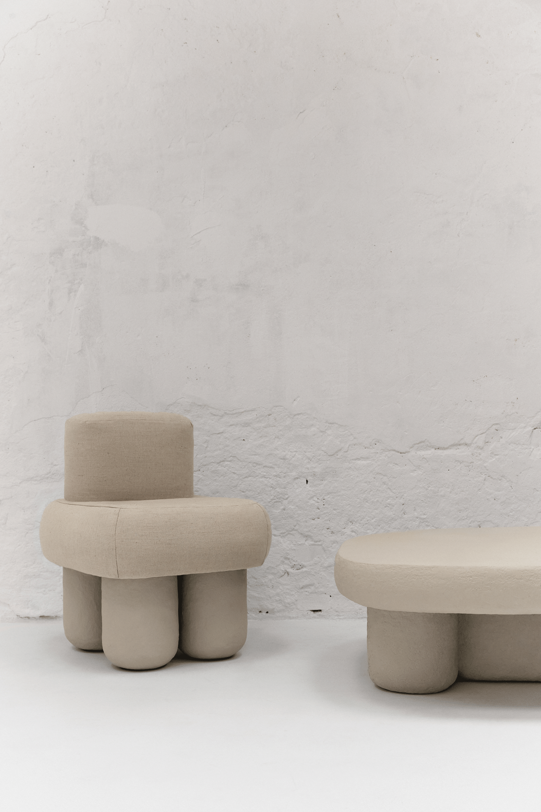 Movchun Collection by Victoria Yakusha, made of ZTISTA and textured fabric, Beige version, picture 4