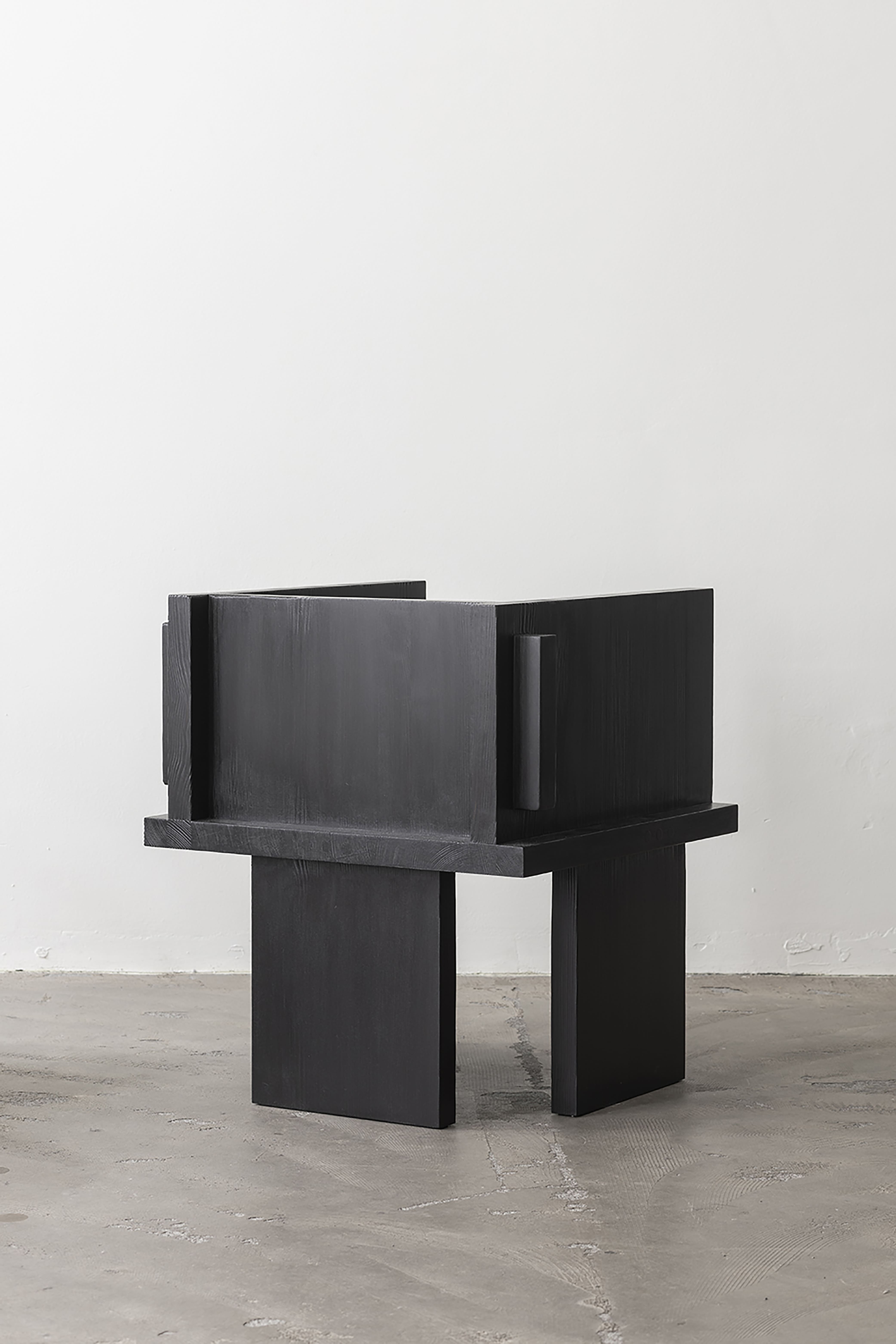 Sizar Alexis Collection by Sizar Alexis, made of Wood and , Stained Black Pine version, picture 2