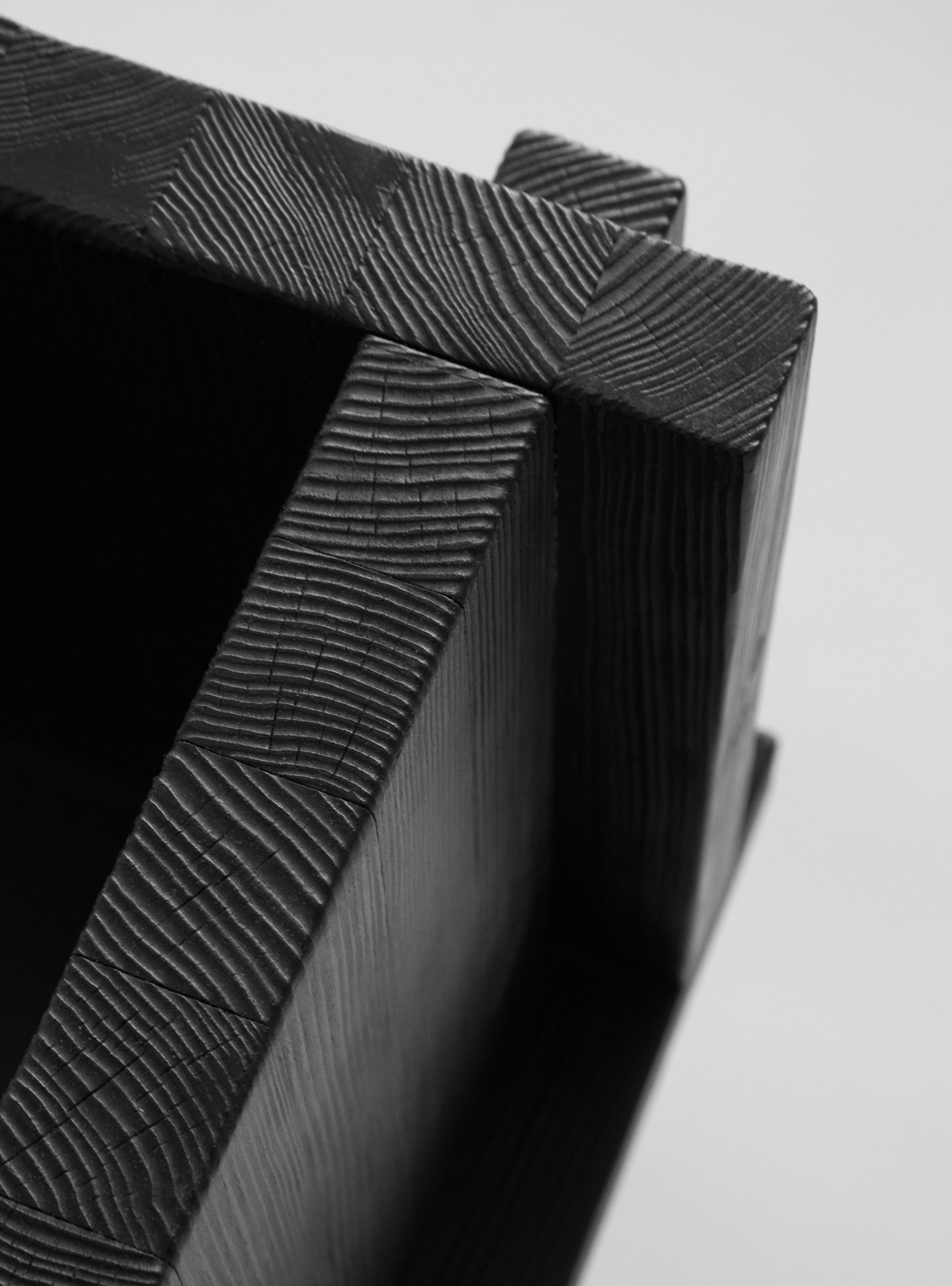 Sizar Alexis Collection by Sizar Alexis, made of Wood and , Stained Black Pine version, picture 3