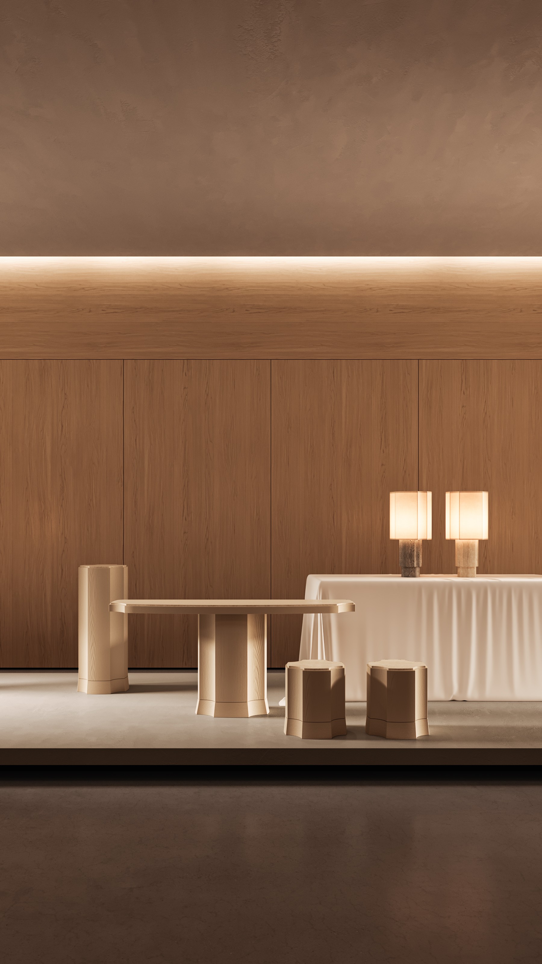 Plinth Side Table, Emre 6