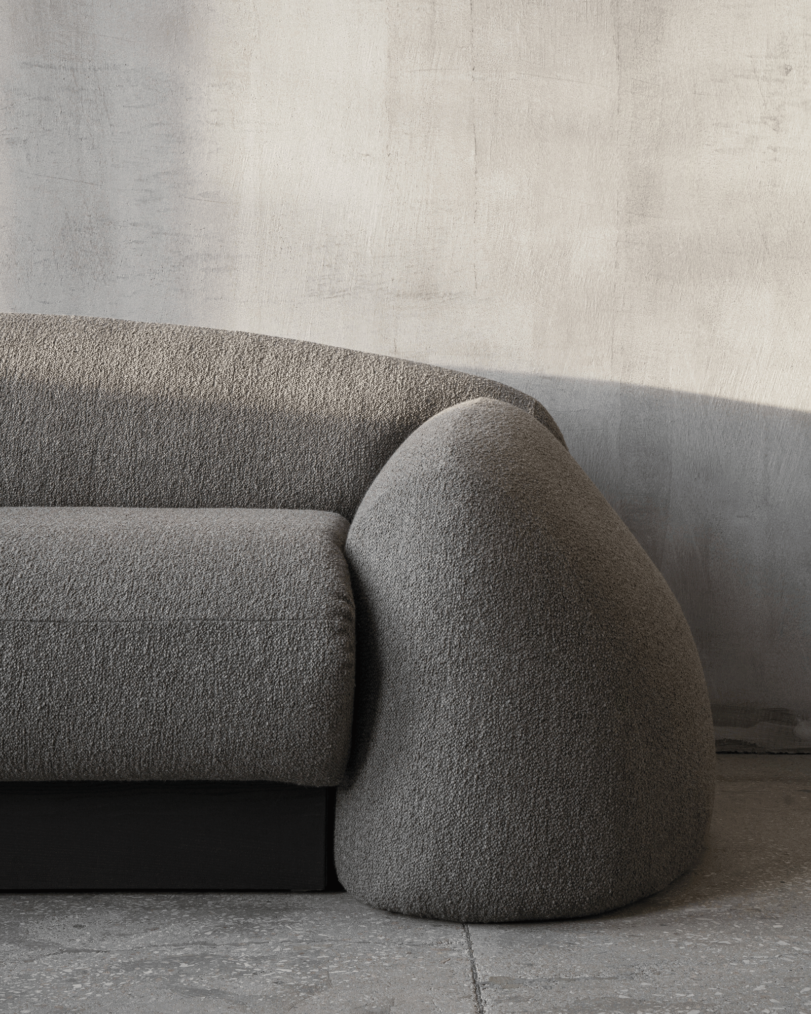 Plyn Collection by Victoria Yakusha, made of Foam and Wood, Grey version, picture 5