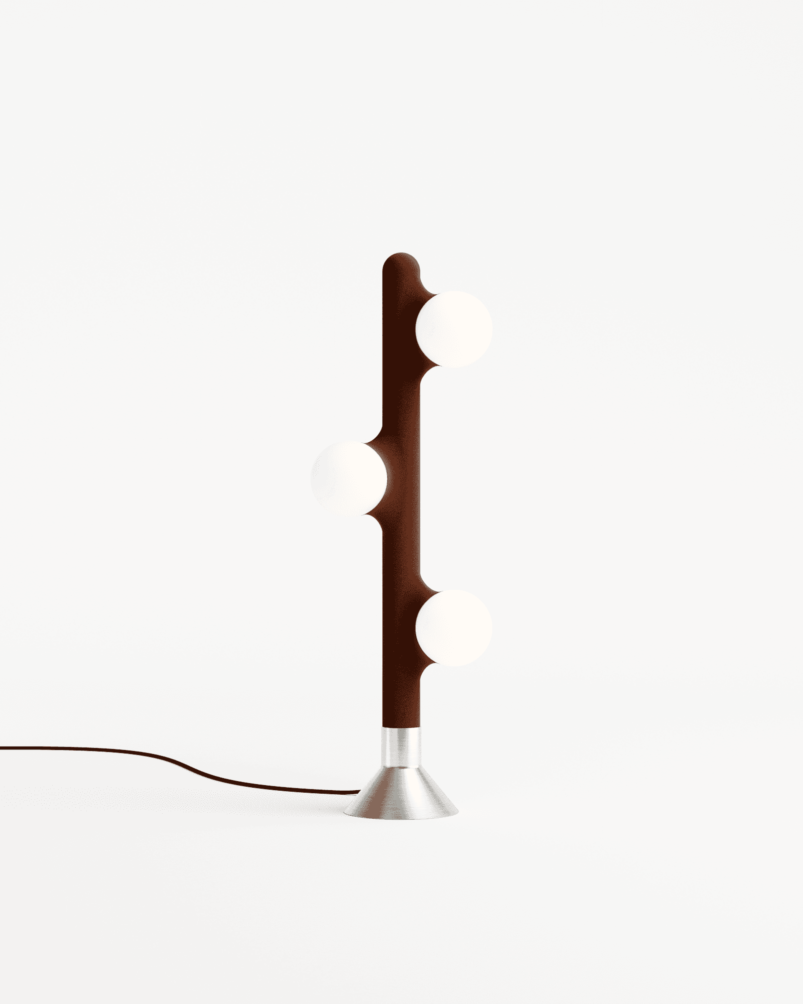 Prickly Pear by Mickael Koska, made of Aluminium and Ceramic, Brown version, picture 0