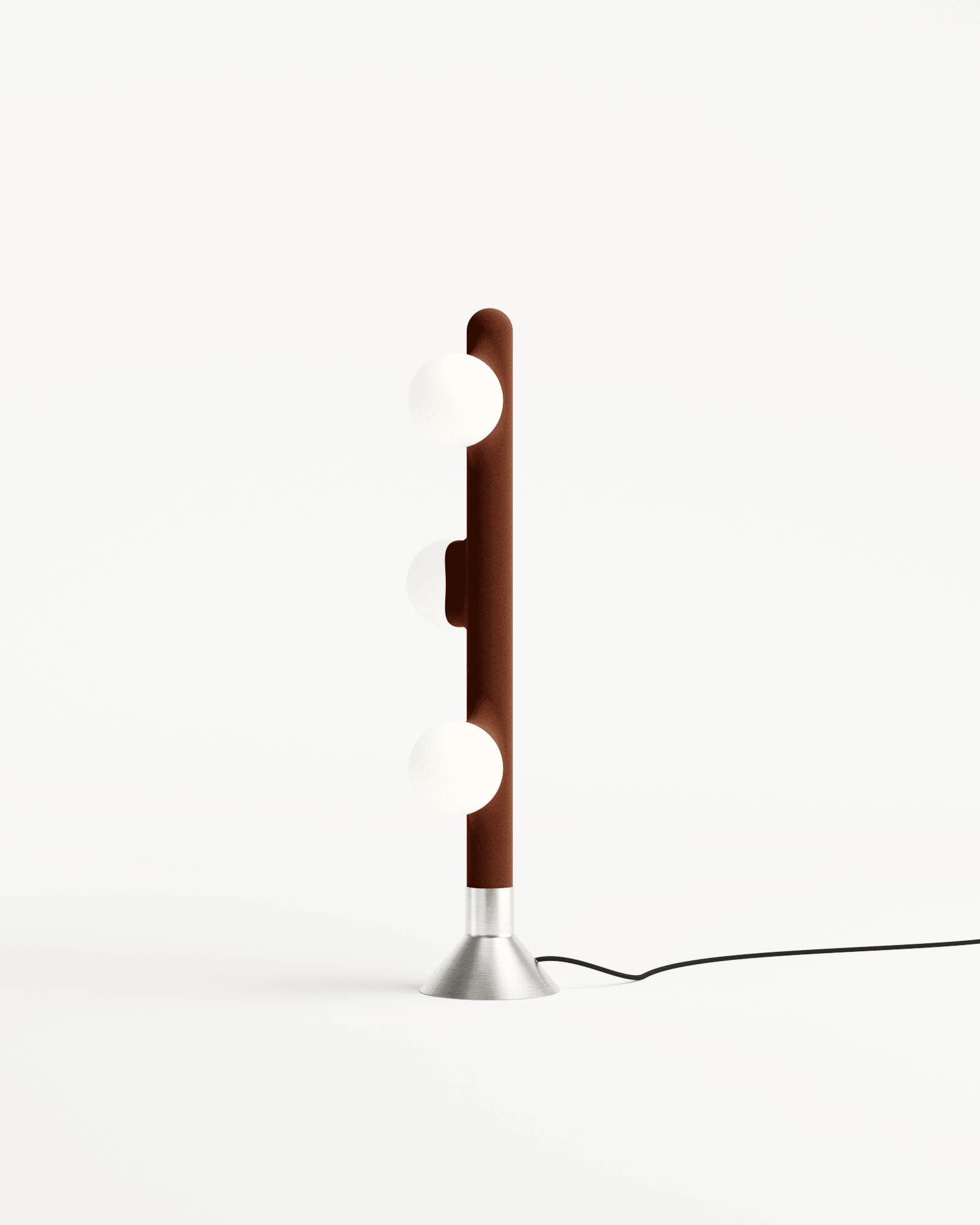 Prickly Pear by Mickael Koska, made of Aluminium and Ceramic, Brown version, picture 3