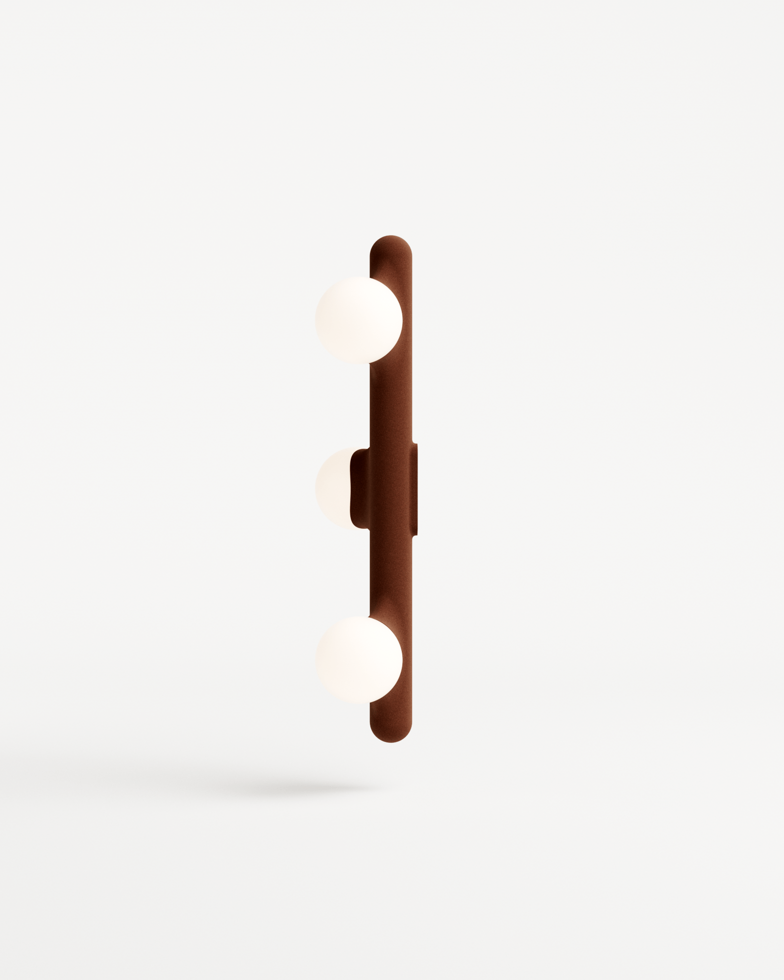 Prickly Pear by Mickael Koska, made of Aluminium and Ceramic, Brown version, picture 3