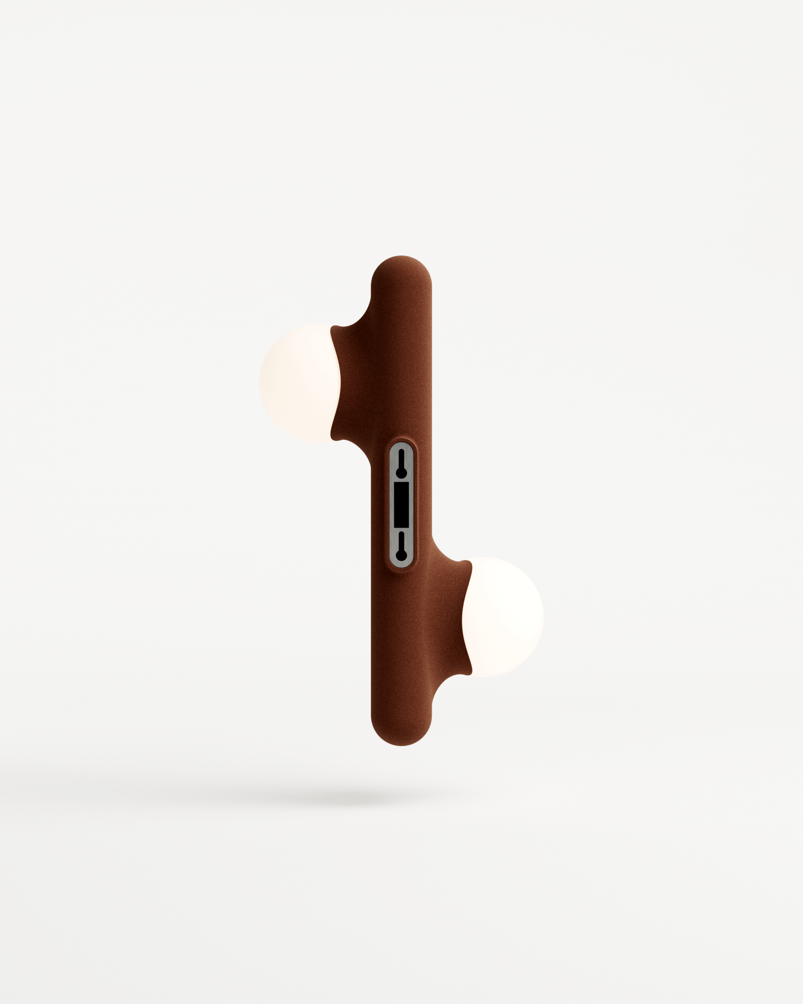 Prickly Pear by Mickael Koska, made of Aluminium and Ceramic, Brown version, picture 2