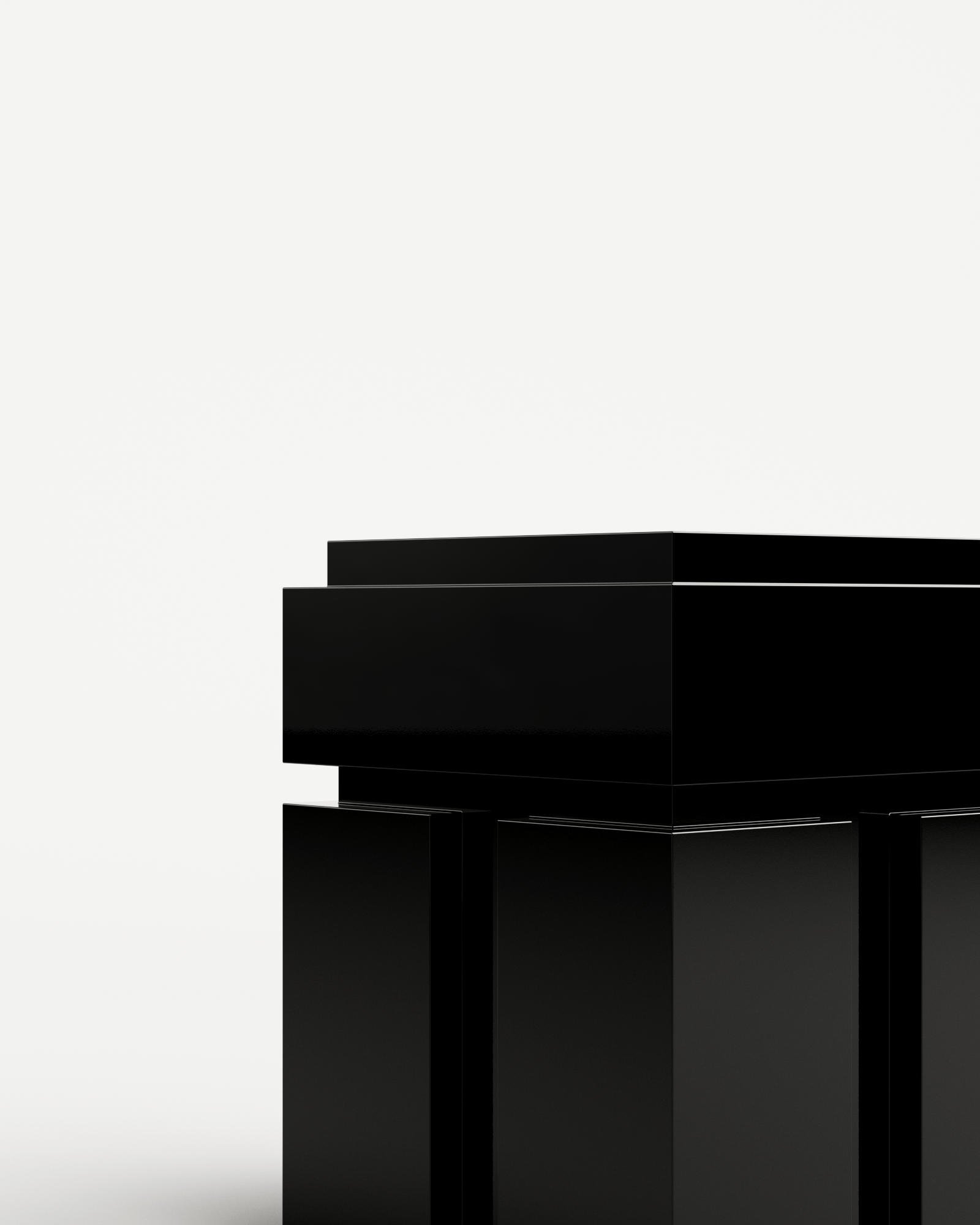 Rodez by Thomas Moisan, made of Wood and , Black version, picture 3