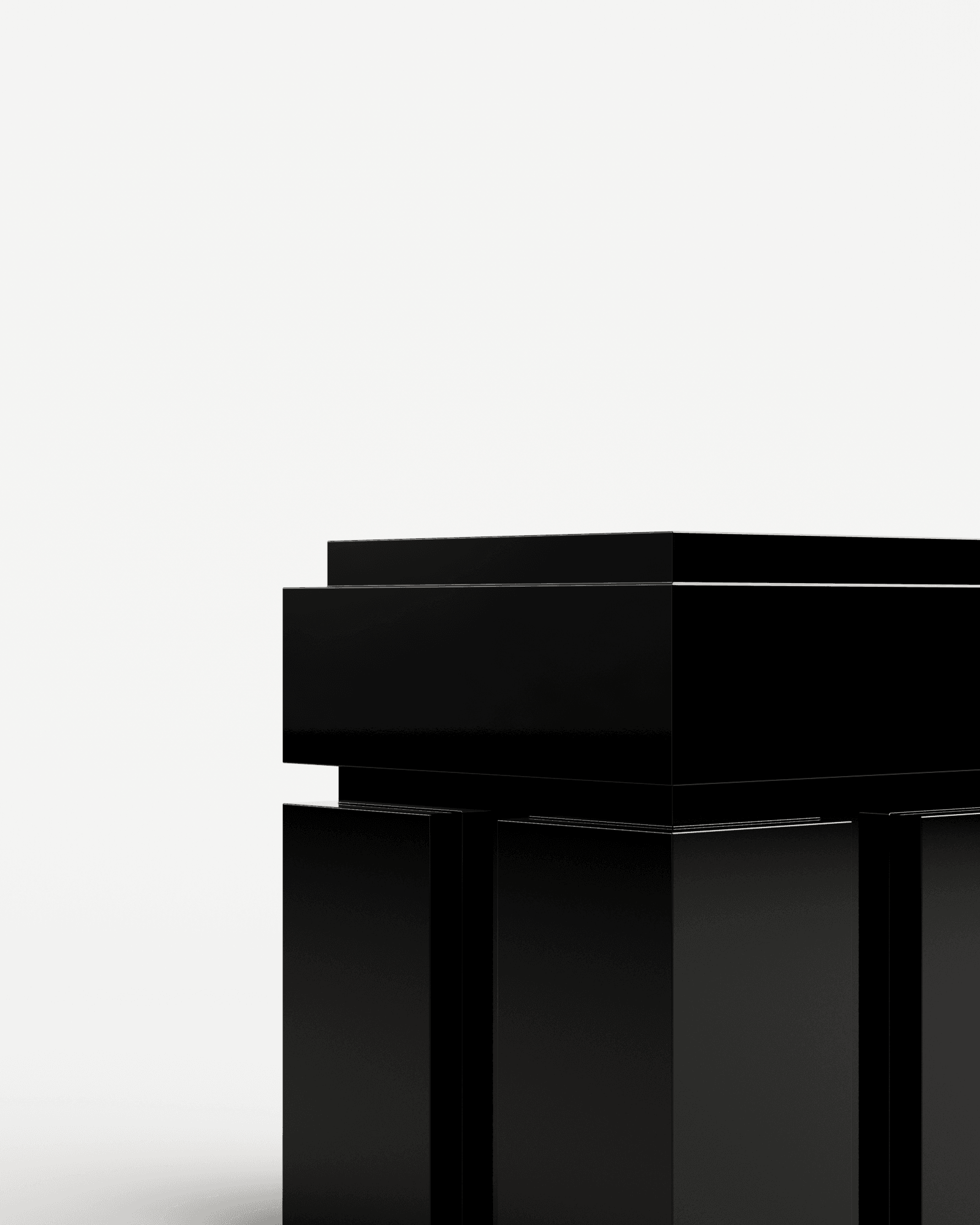 Rodez by Thomas Moisan, made of Wood and , Black version, picture 3