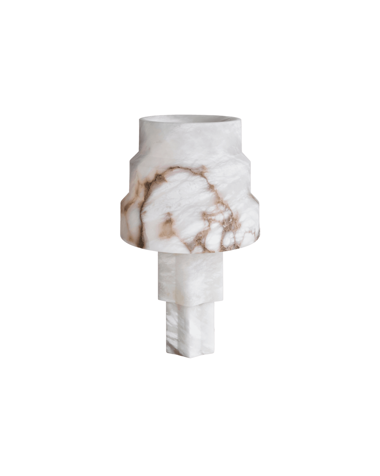 Big Scale pendant lamp by Samuel Accoceberry – oversized alabaster, warm monumental diffused glow