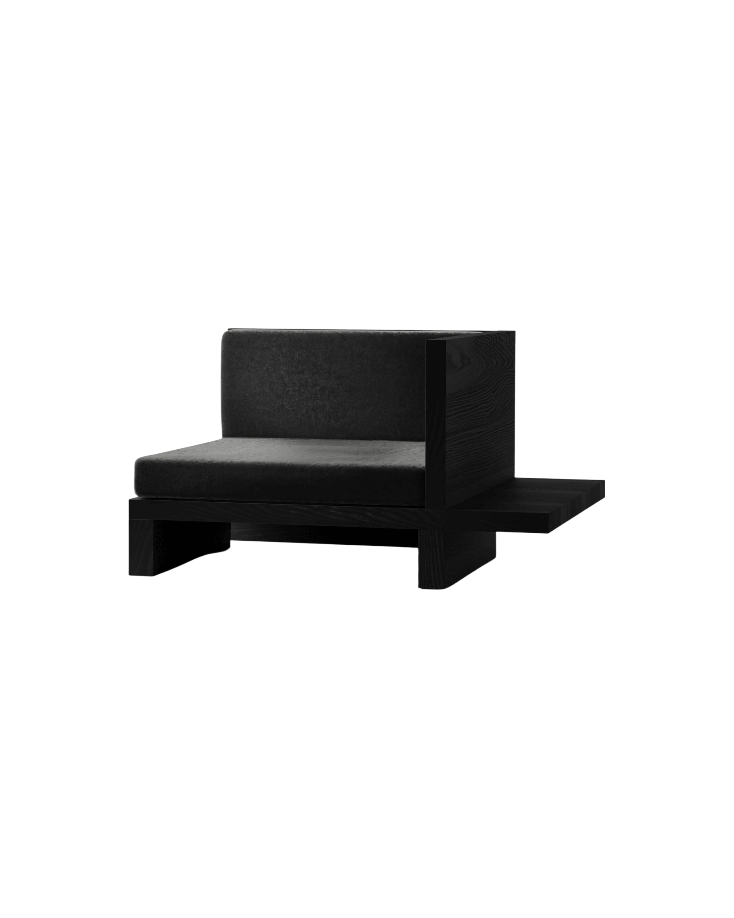 ItooRaba Modular Sofa – Left Section - Solid pine (retouched)