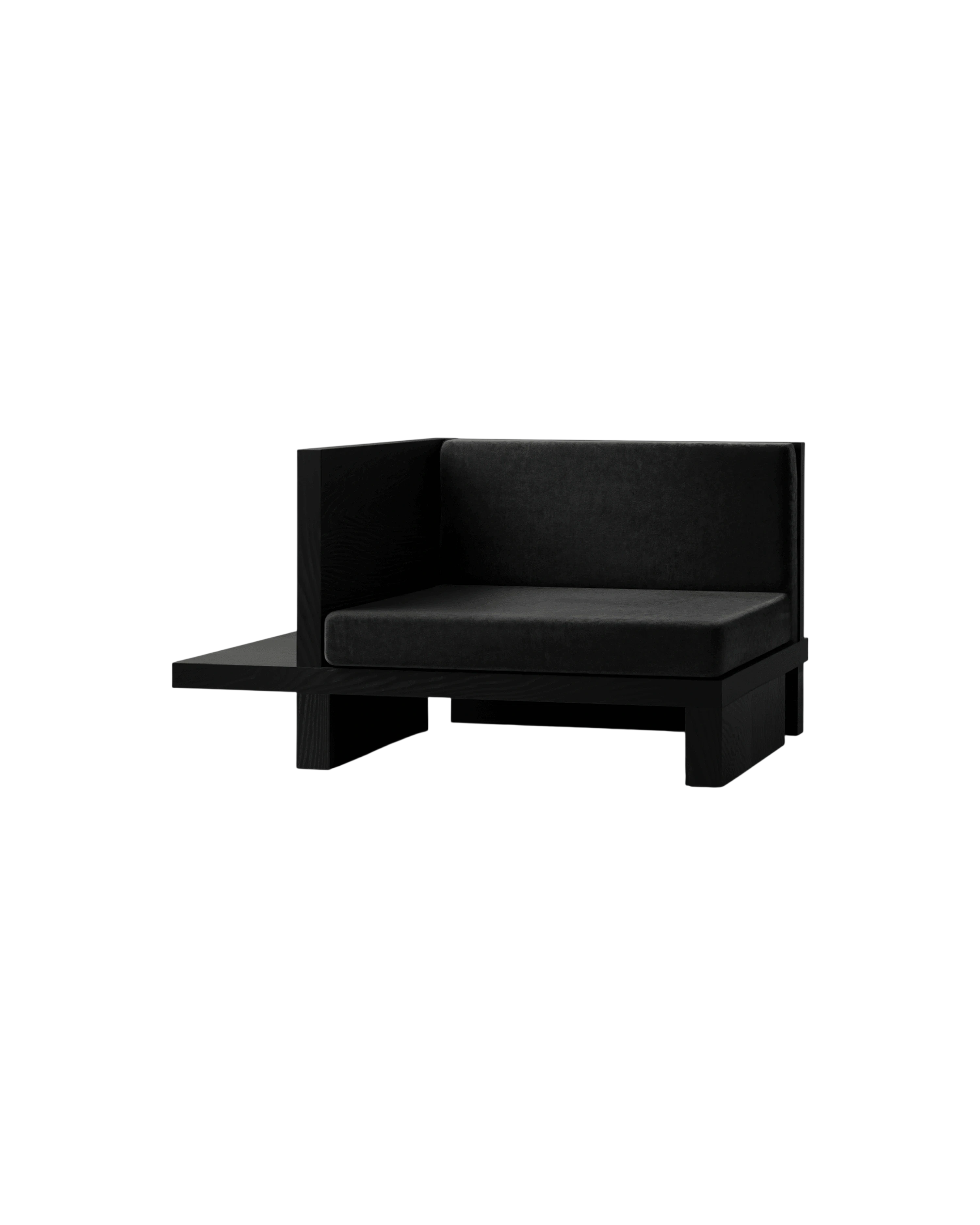 ItooRaba Modular Sofa – Right Section - Solid pine (retouched)