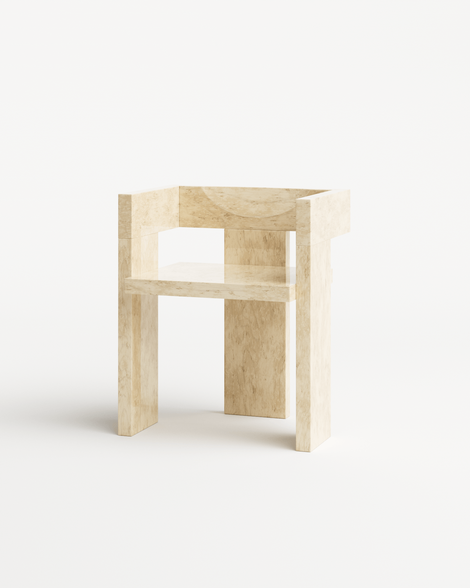 SOFT SOLID by Studioutte, made of Plywood and Burl Wood, Burl Wood version, picture 4