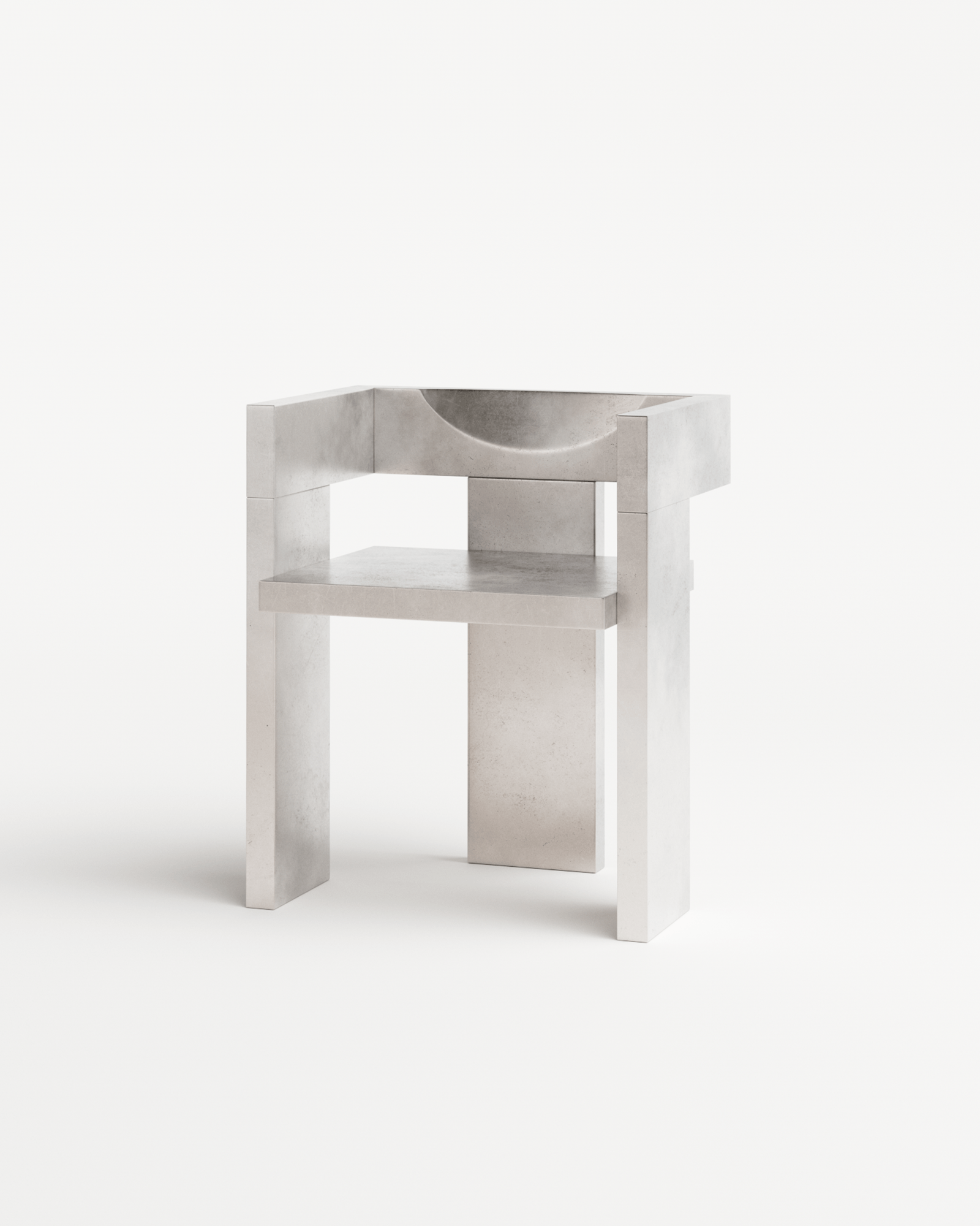 SOFT SOLID by Studioutte, made of Metal and , Pewter version, picture 4