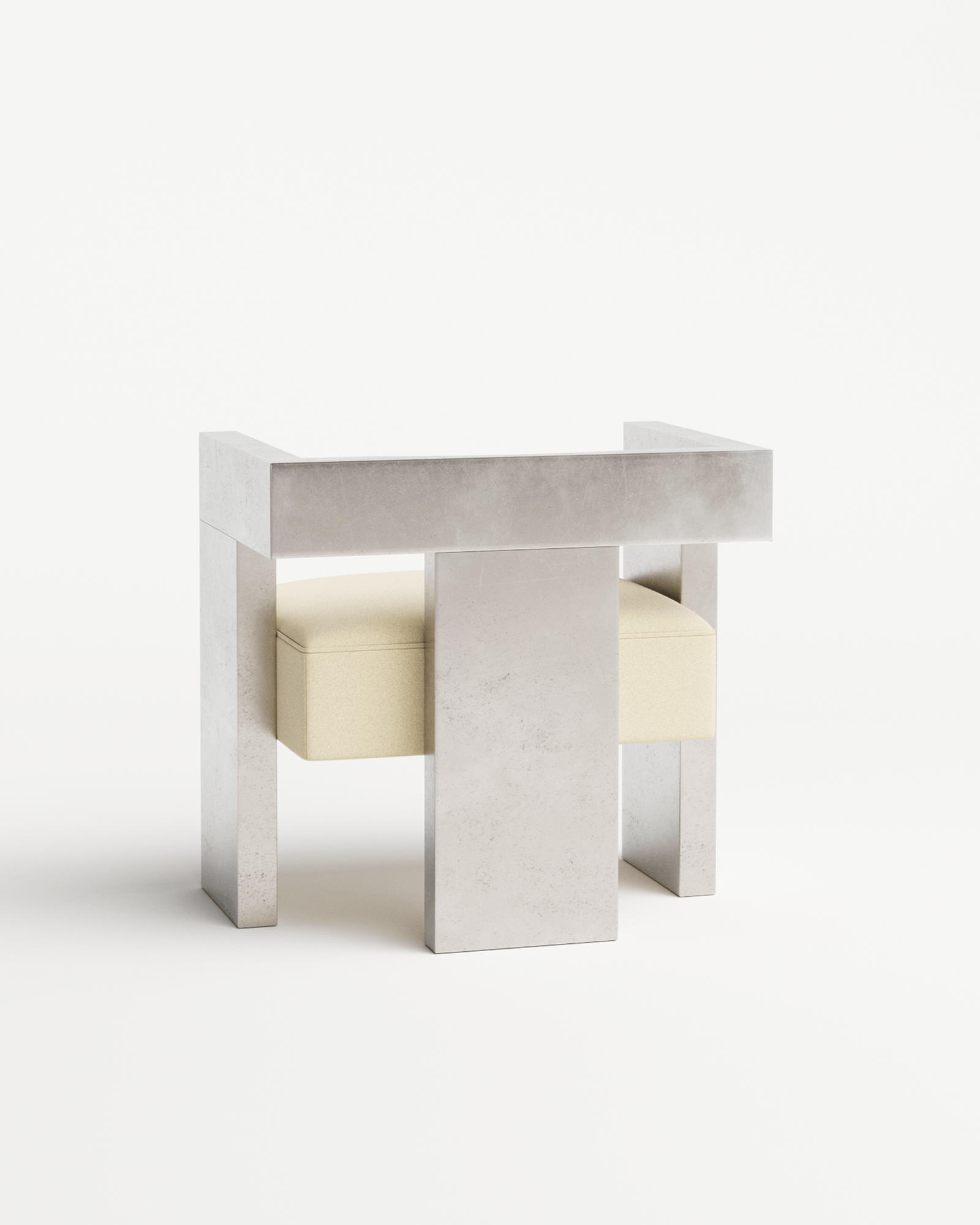 SOFT SOLID by Studioutte, made of Metal and , Pewter version, picture 3