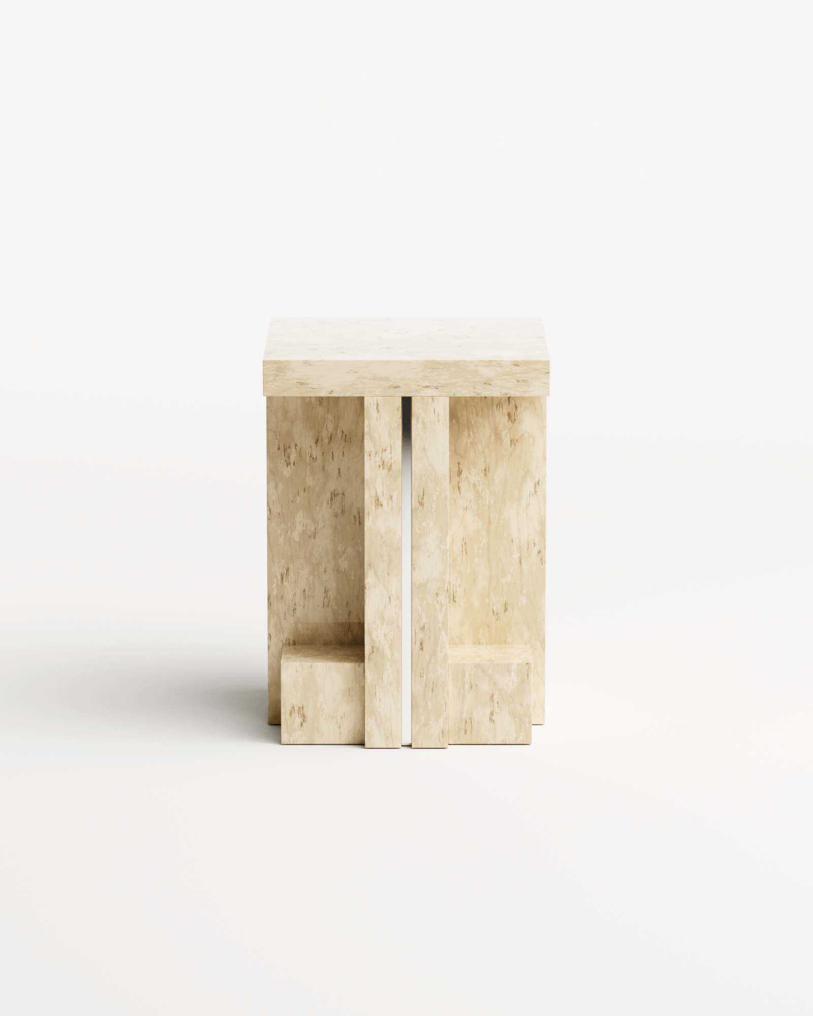 SOFT SOLID by Studioutte, made of Plywood and Burl Wood, Burl Wood version, picture 1