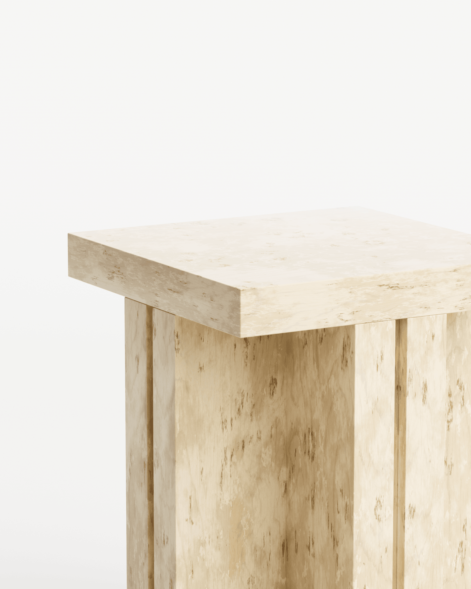 SOFT SOLID by Studioutte, made of Plywood and Burl Wood, Burl Wood version, picture 3