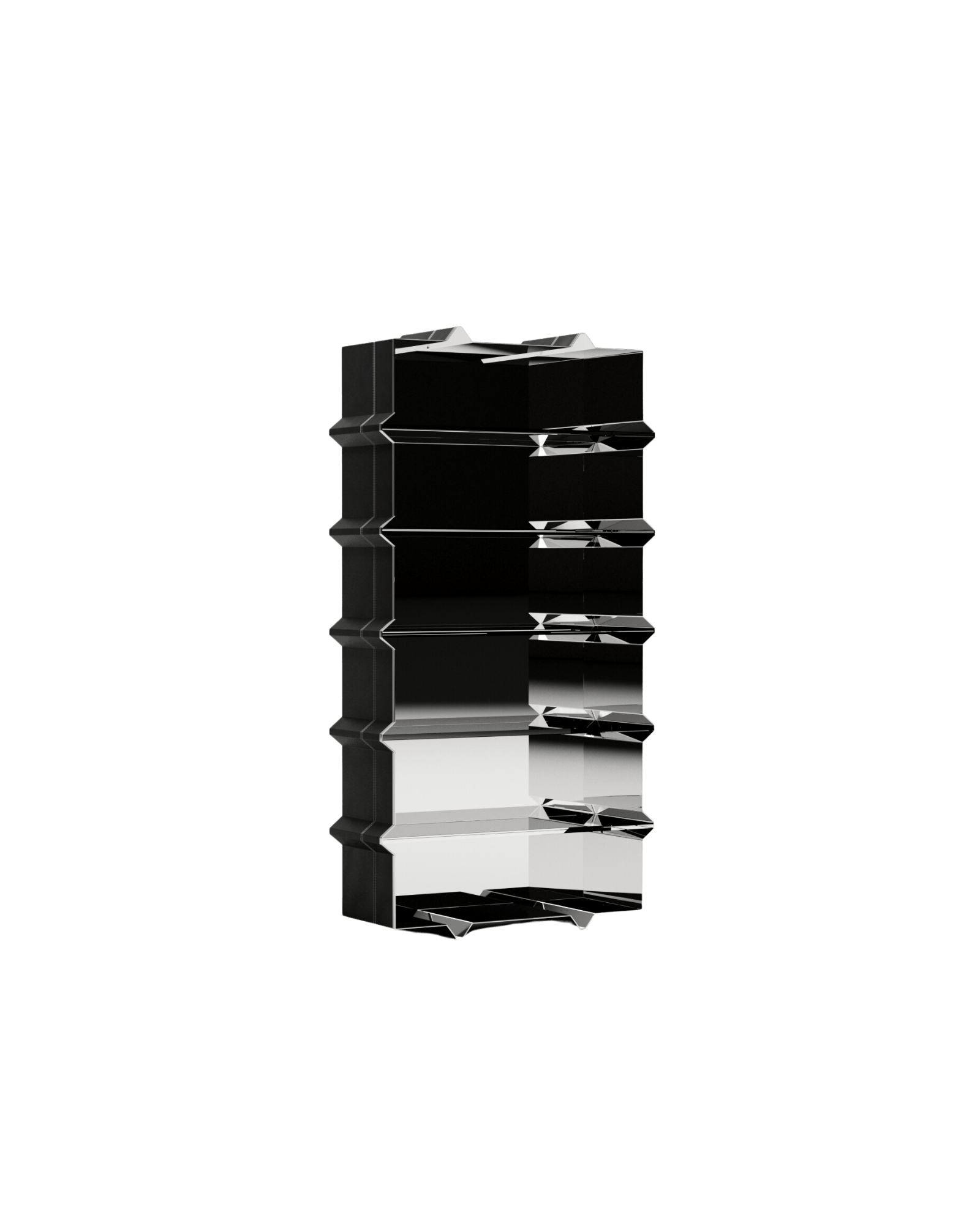 Stamp by Christophe Perichon, made of Steel and Leather, Black version, picture 0