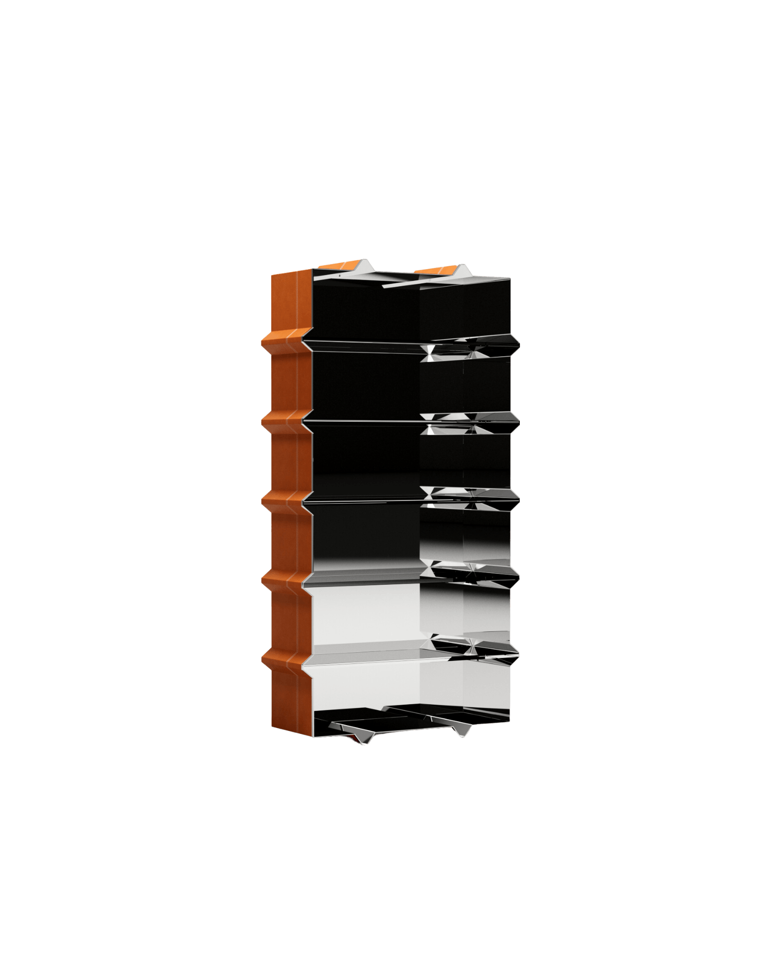 Stamp by Christophe Perichon, made of Steel and Leather, Brown version, picture 0