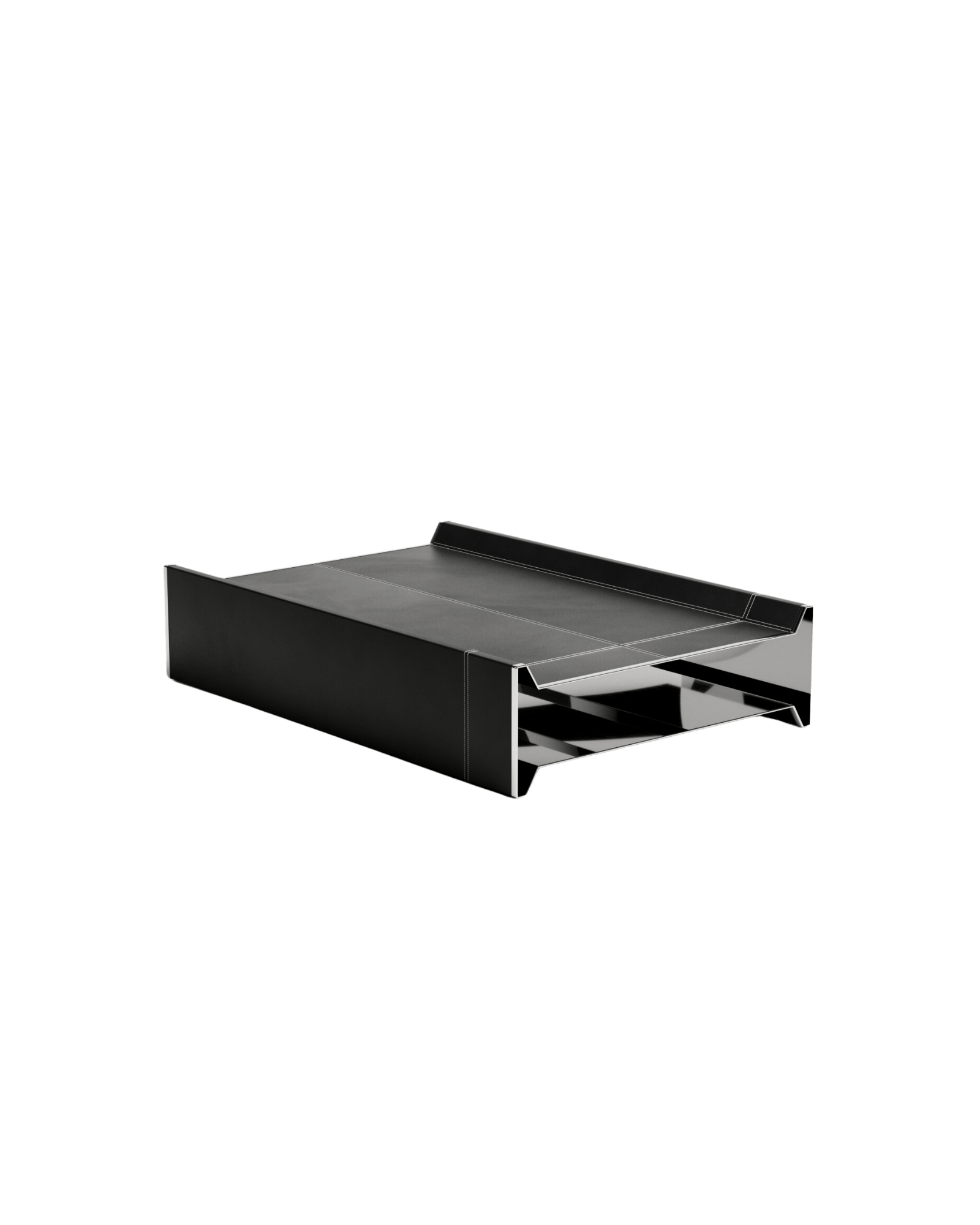 Stamp by Christophe Perichon, made of Steel and Leather, Black version, picture 0