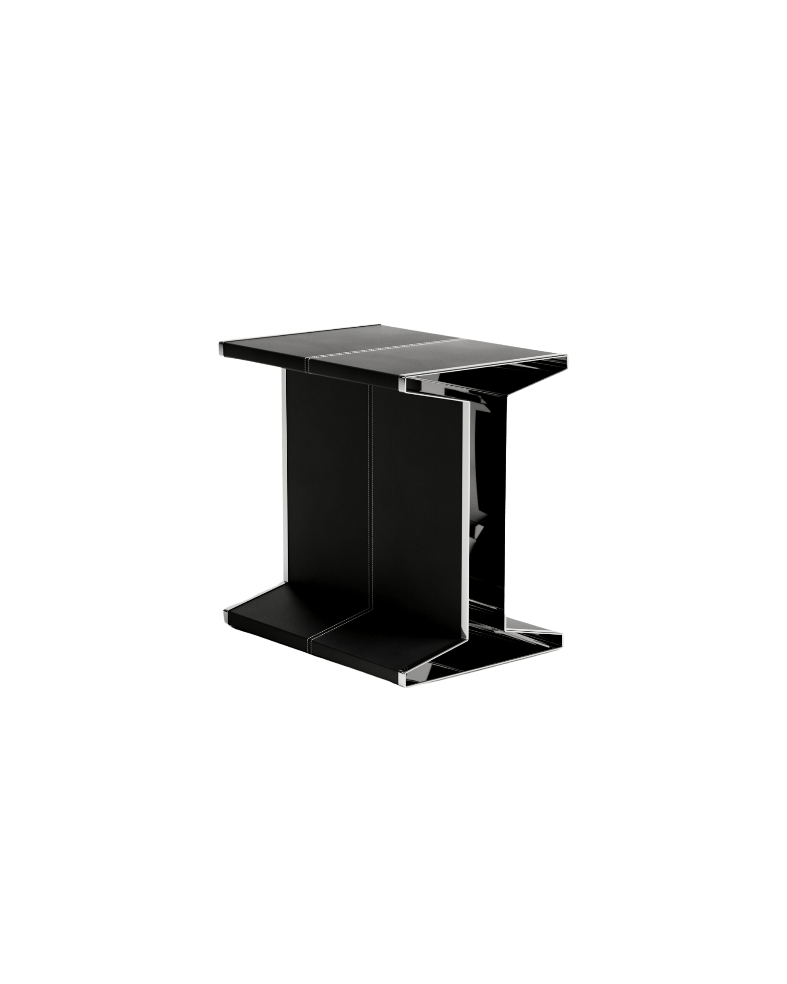 Stamp by Christophe Perichon, made of Steel and Leather, Black version, picture 0