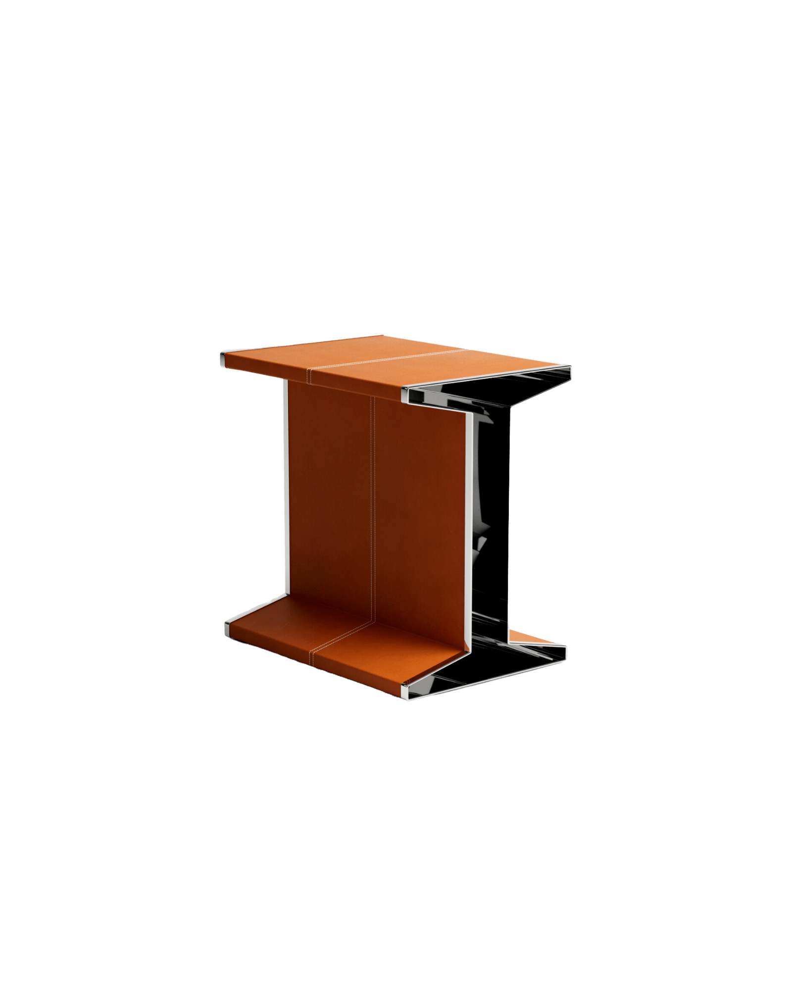 Stamp by Christophe Perichon, made of Steel and Leather, Brown version, picture 0