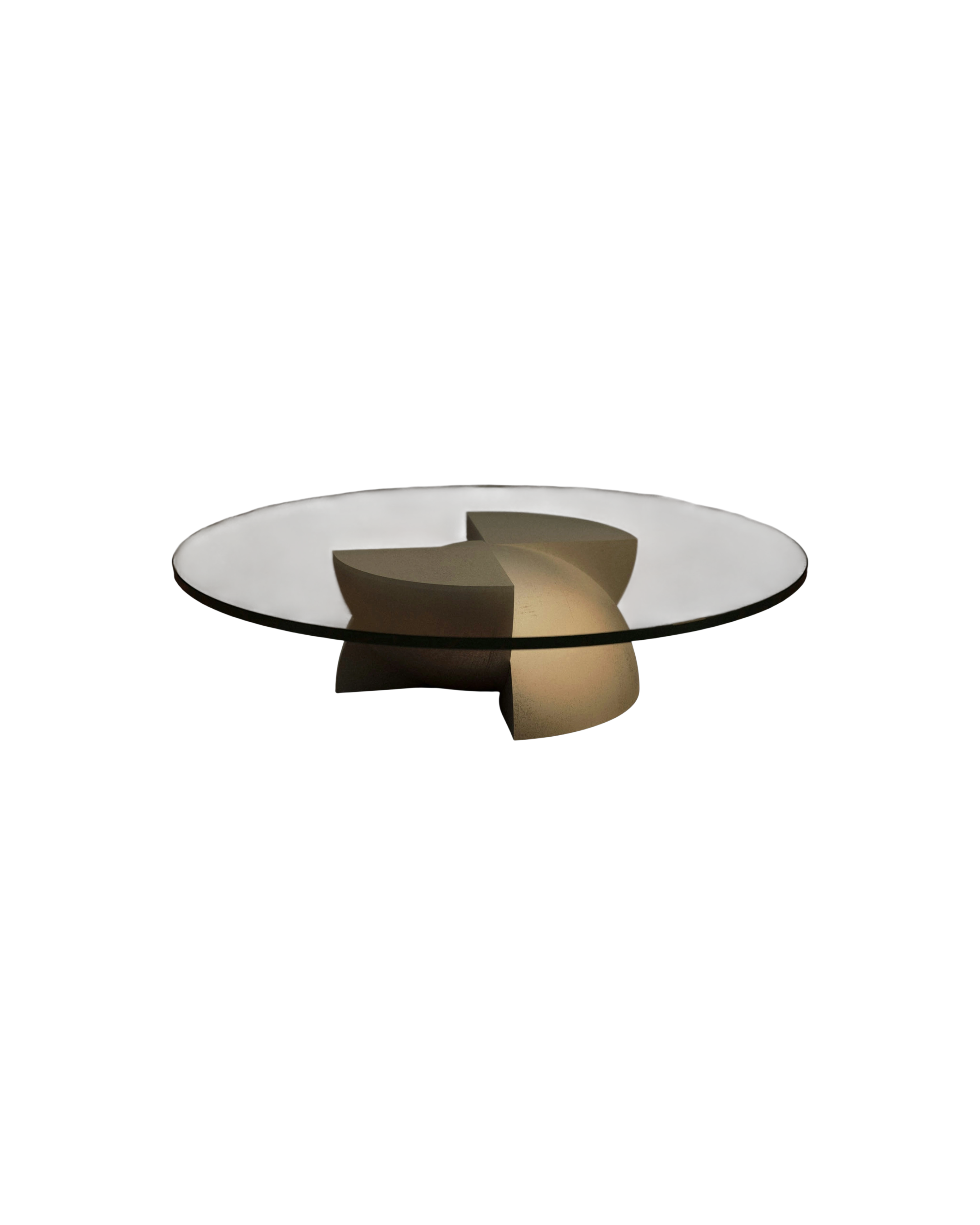 Axis Coffee Table-Aluminium, Studio Brocky 01