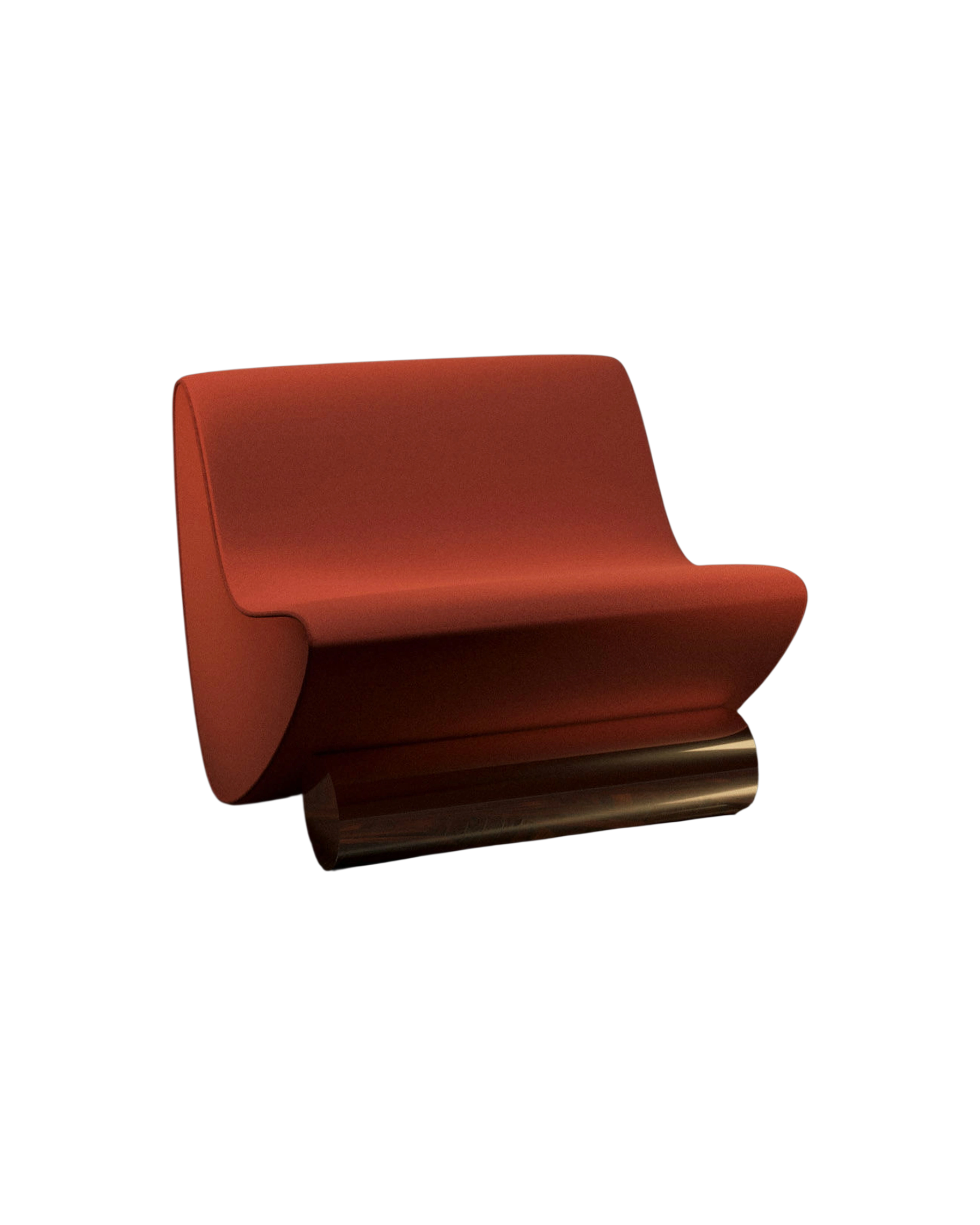Vanguard Lounge Chair-Rouge British Wool, Studio Brocky 01