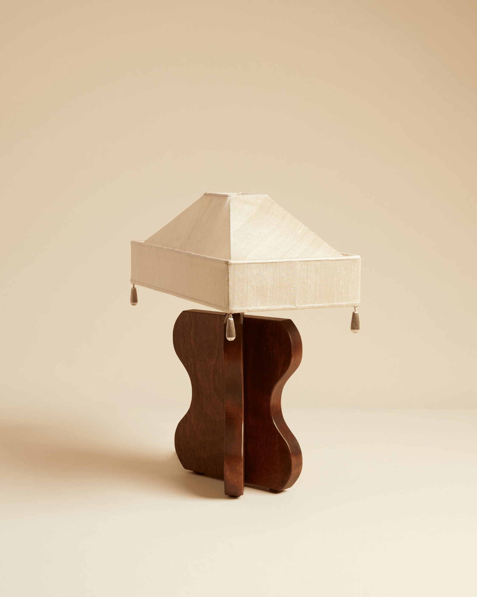 Ebur Editions by Studio Ebur, made of Silk and Wood, Sucupira Wood version, picture 1
