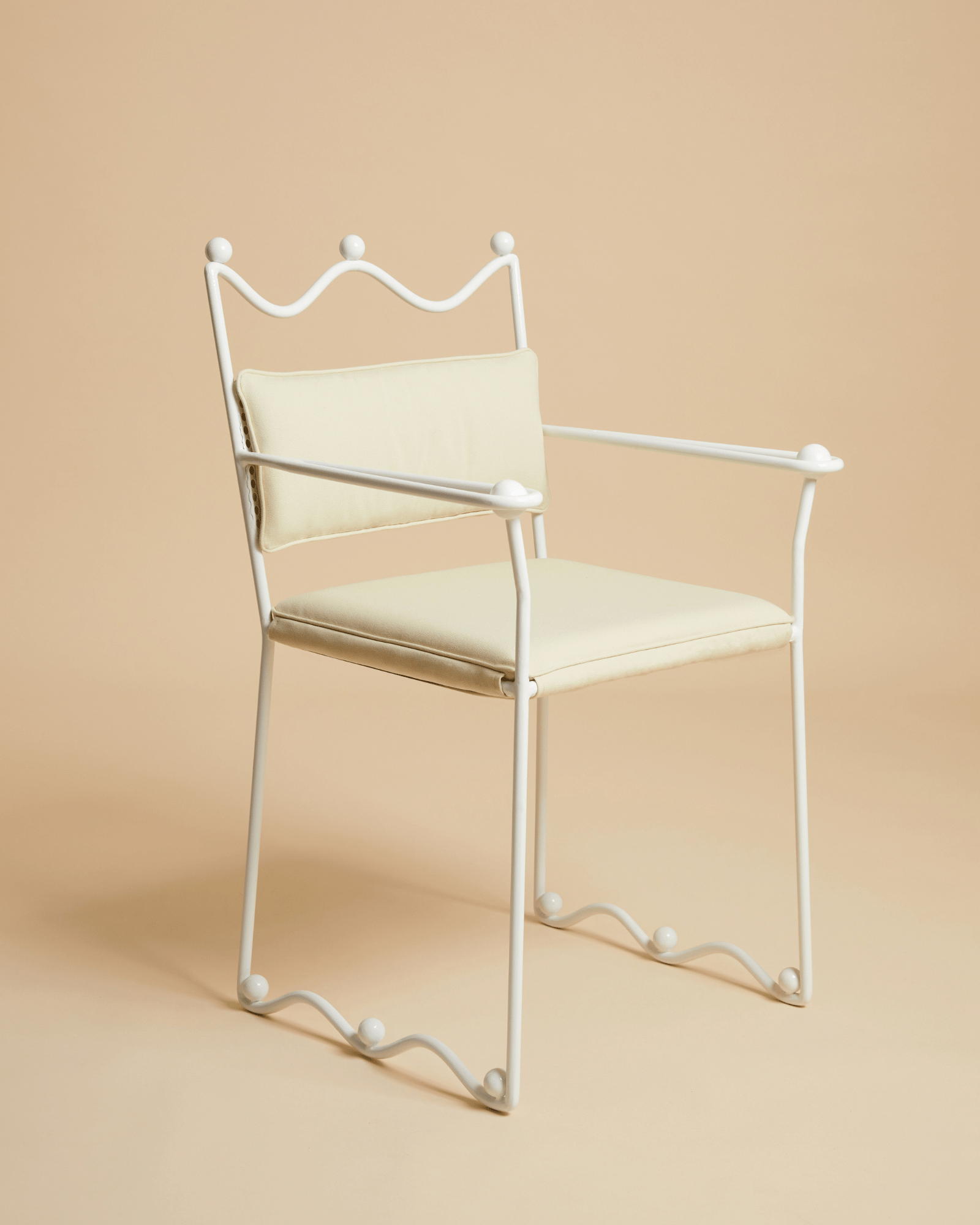 Ebur Editions by Studio Ebur, made of Iron and Linen, Wrought Iron version, picture 1